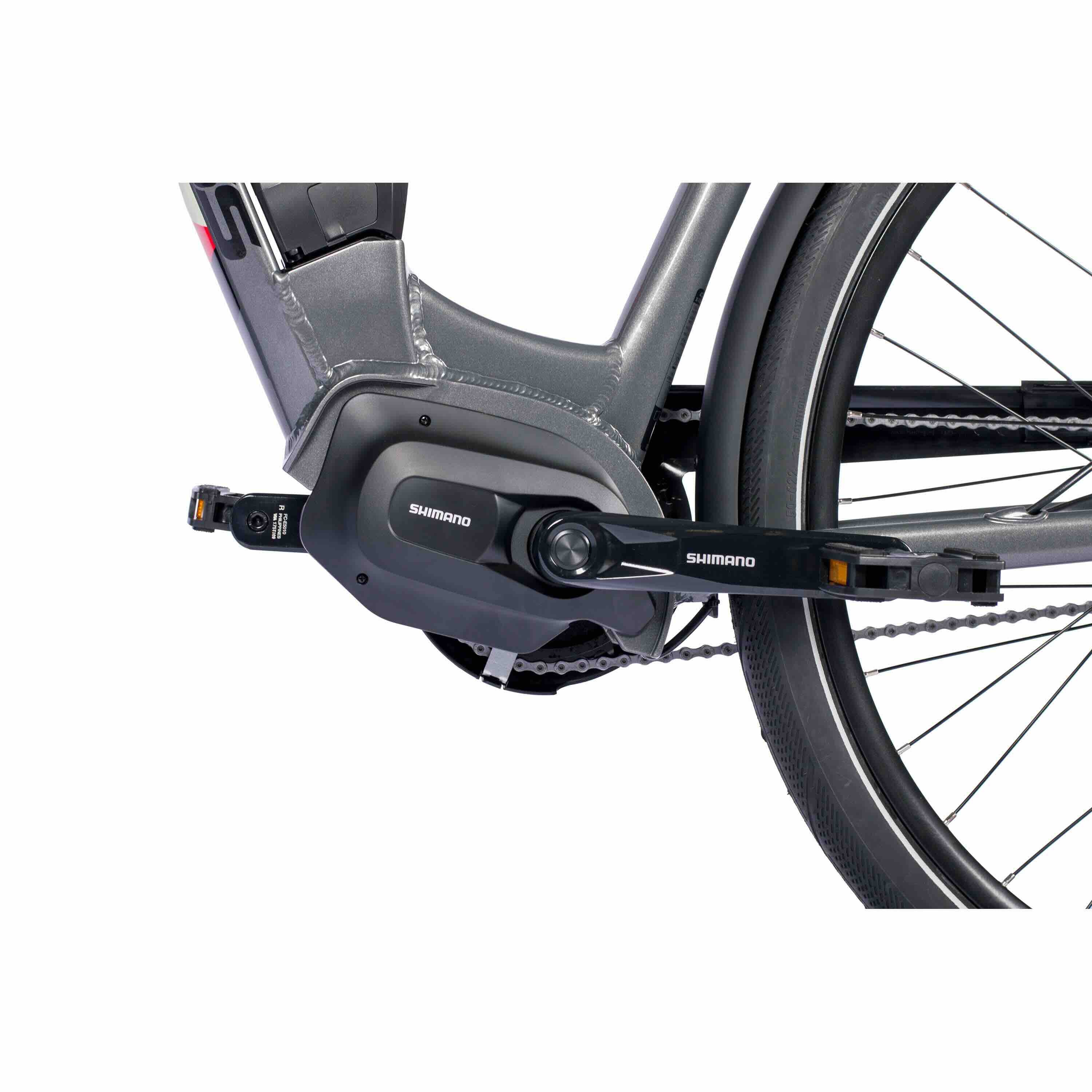 28 pulgadas Bike City Bicycle LS Wave X-Tron SR2 Shimano Pasos E-5000 418WH 5 Gear Shimano Nexus Inter