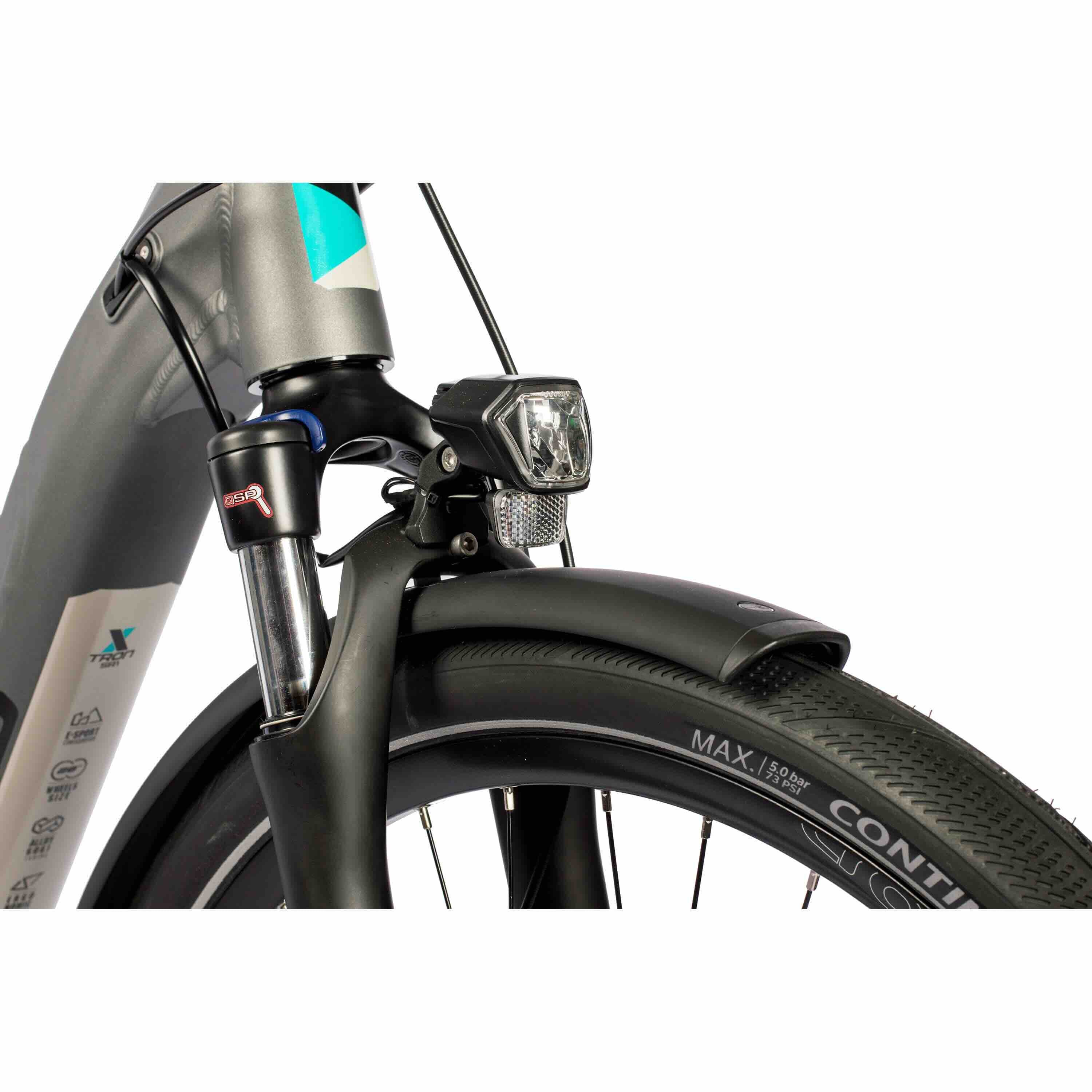 28 inch e-bike trekking bicycle LS Wave X-TRON SR1 Shimano StеPS E-6100 504WH 9 gear Shimano Alivio