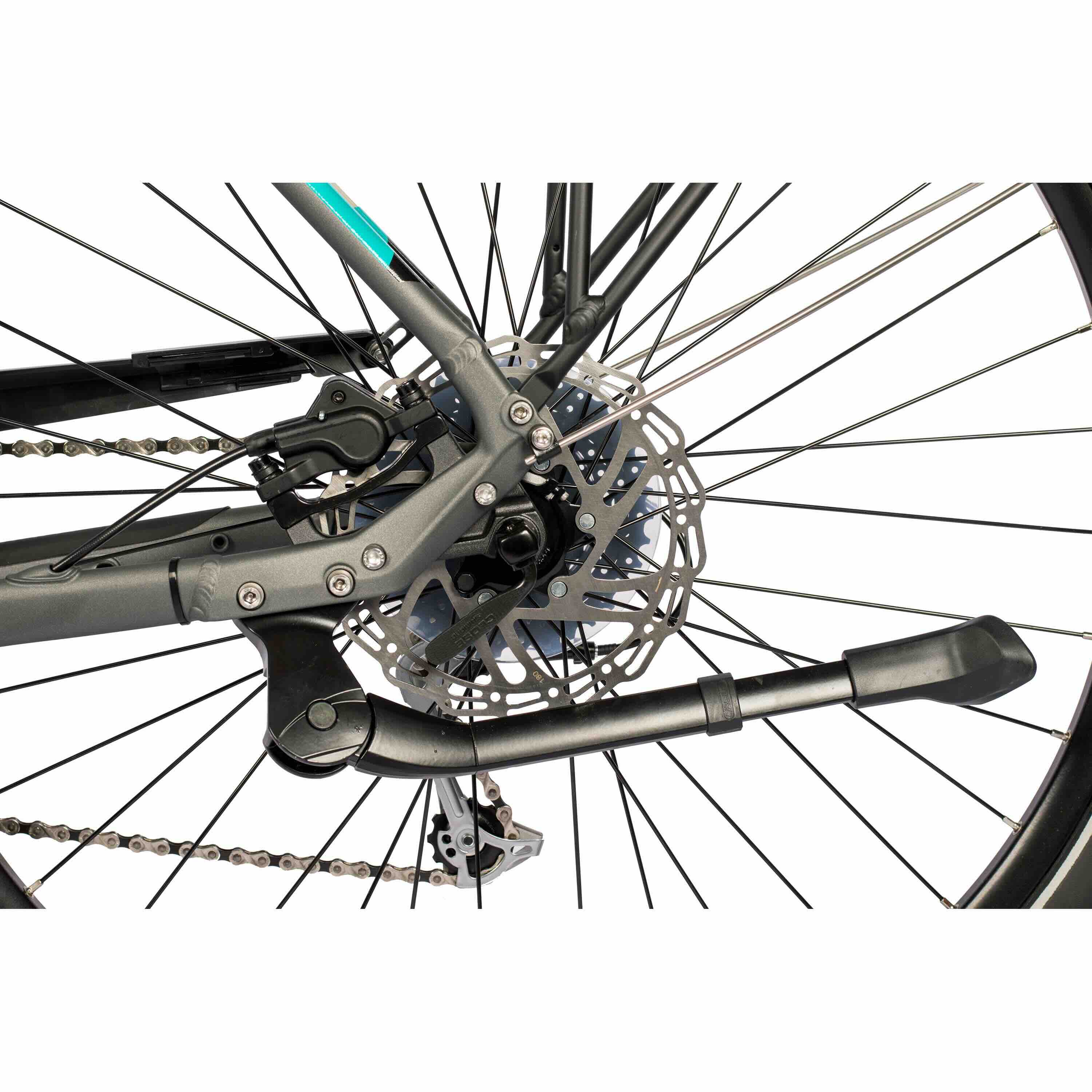 28 inch e-bike trekking bicycle LS Wave X-TRON SR1 Shimano StеPS E-6100 504WH 9 gear Shimano Alivio