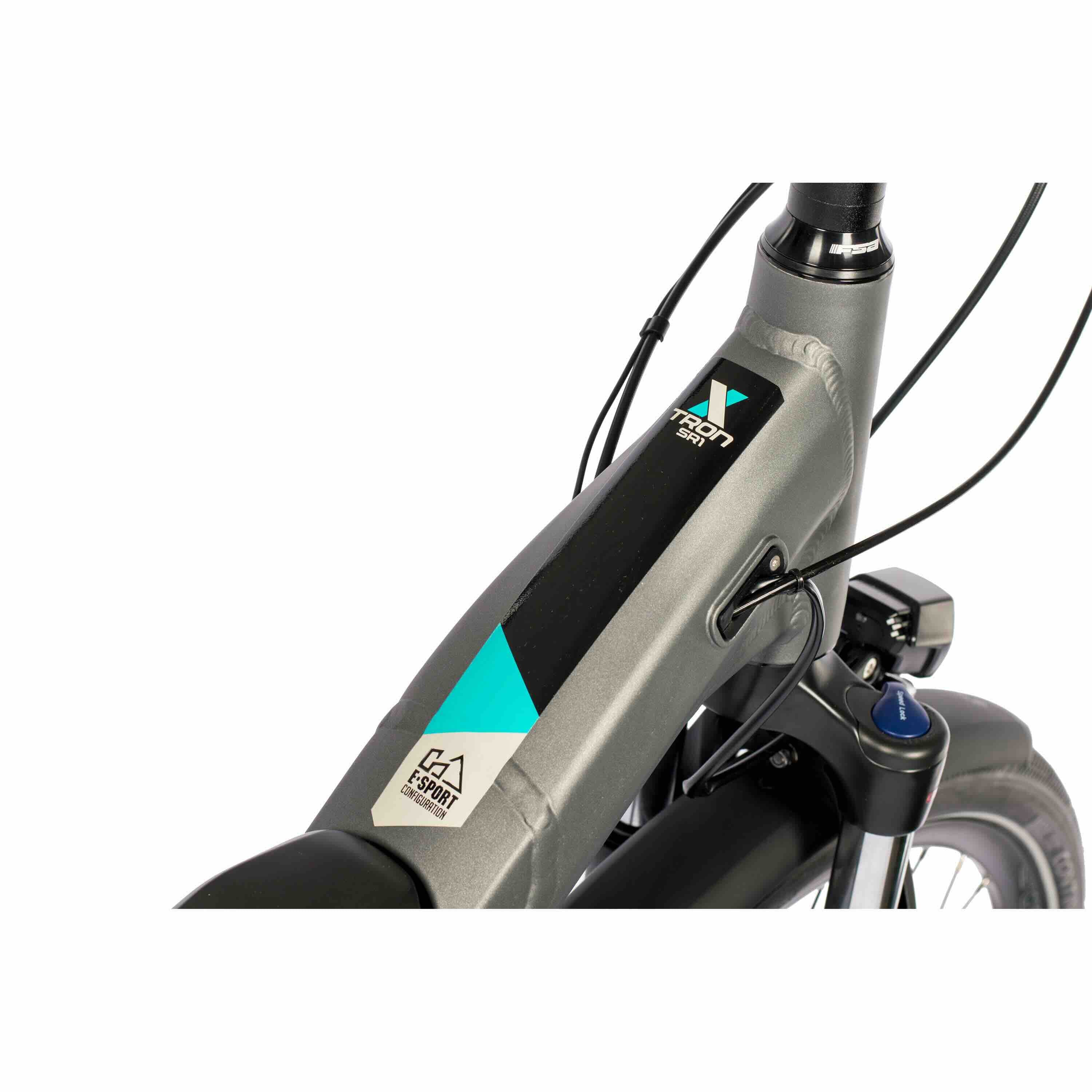 28 inch e-bike trekking bicycle LS Wave X-TRON SR1 Shimano StеPS E-6100 504WH 9 gear Shimano Alivio