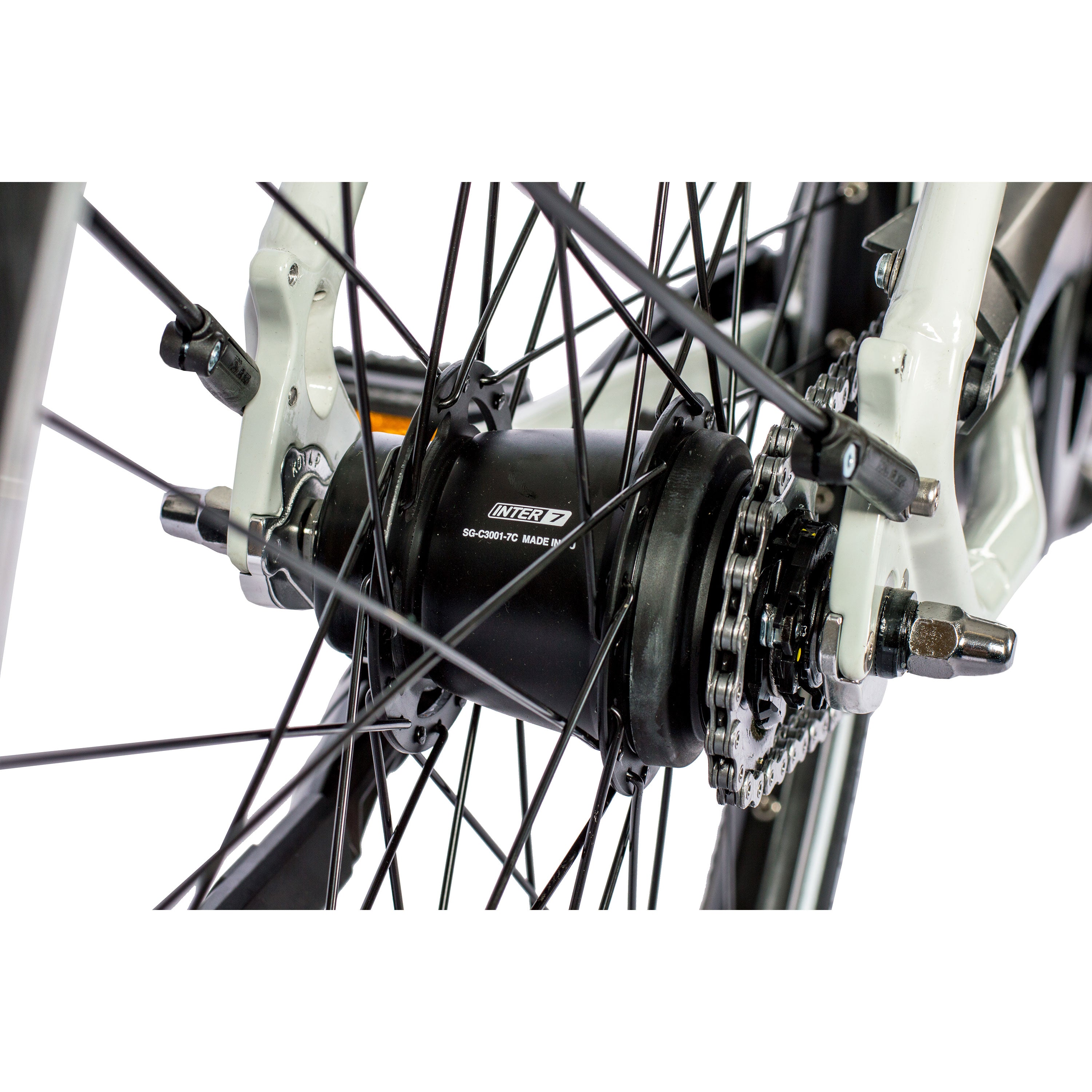 28 inch E-Bike City Bike V-Tron RACK BOSCH ACTIVE LINE Gen3 400 Wh 7 SPEED SHIMANO NEXUS REAR BRAKE