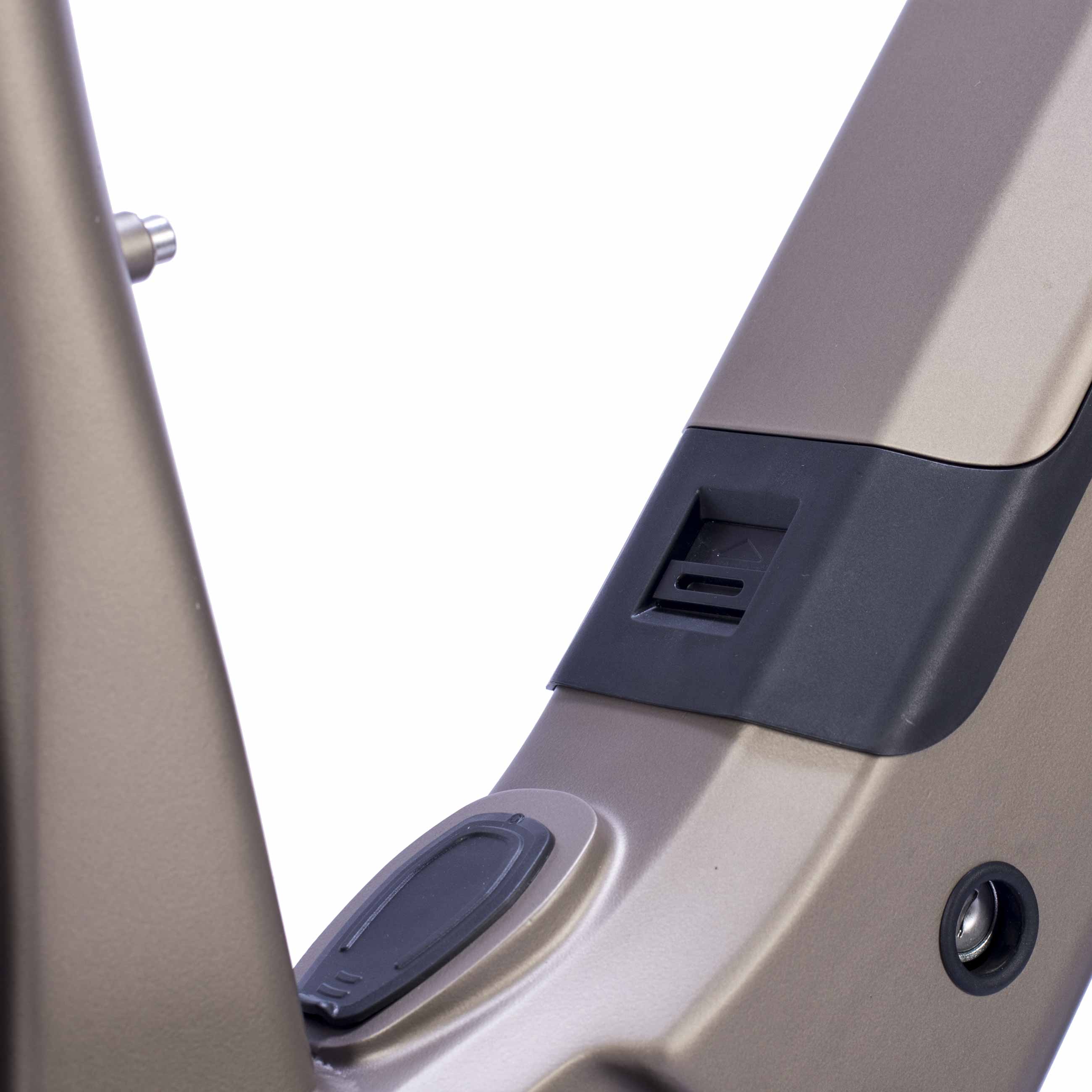 27,5" Damen E-SUV MTB Wave LS TERRA CX1 BOSCH PERFORMANCE LINE PX Smart System POWERTUBE 800 Wh 12 x GANG SHIMANO XT RD-M8100 SGS Beige