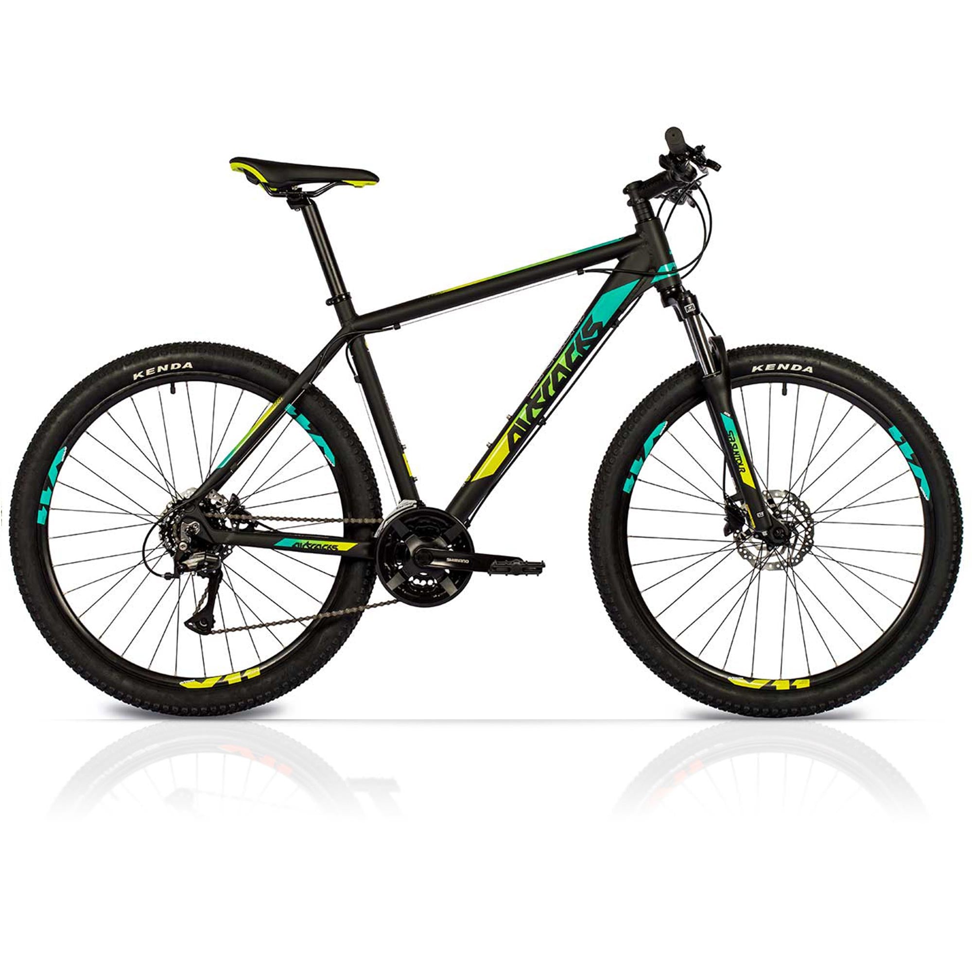 MTB Hardtail Fahrrad 27,5 Zoll Mountainbike MB.2725 Shimano 21 x Gang Shimano Acera RD-M3020 SGS