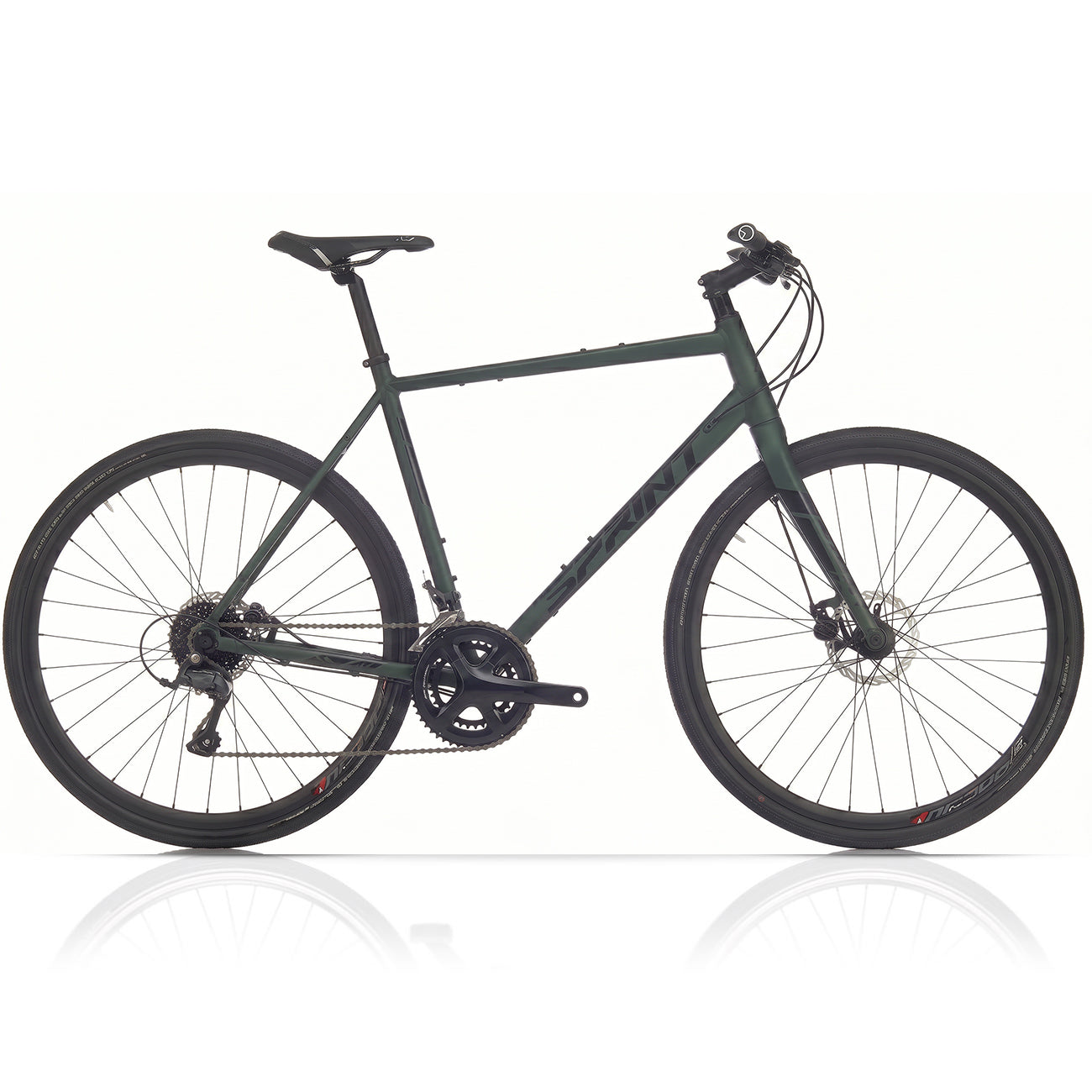 28" Vélo Gravel homme WHISPER URBAN PLUS guidon plat 2 x 9 vitesses Shimano SORA RD-R3000 beige