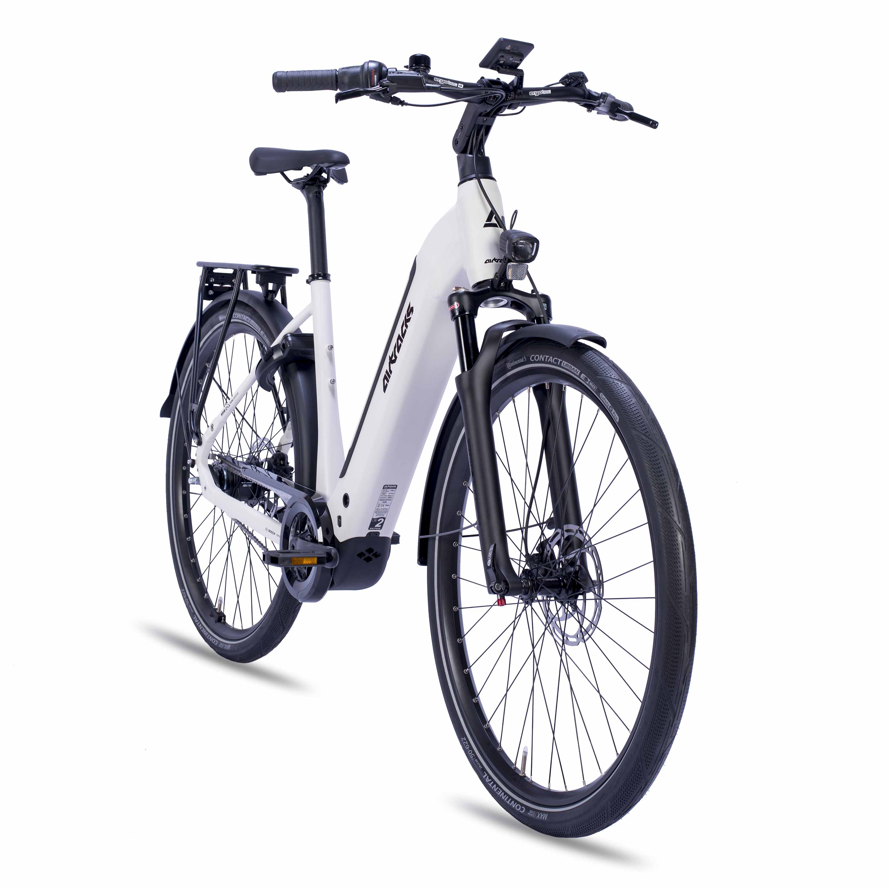 28" Damen E-Bike CIty Fahrrad LS Wave TERRA CT2 BOSCH Performance Line Smart System POWERTUBE 600 Wh 8 x Gang SHIMANO NEXUS RÜCKTRITTBREMSE Weiß