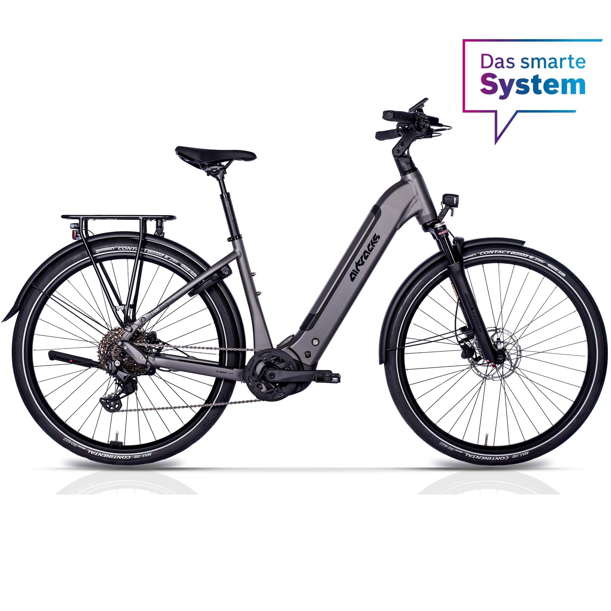 28" E-bike trekking donna LS Wave TERRA TR2 BOSCH Performance Line PX Smart Syste, PowerTube 600 Wh SHIMANO 10 x velocità Deore  RD-M5130 SGS