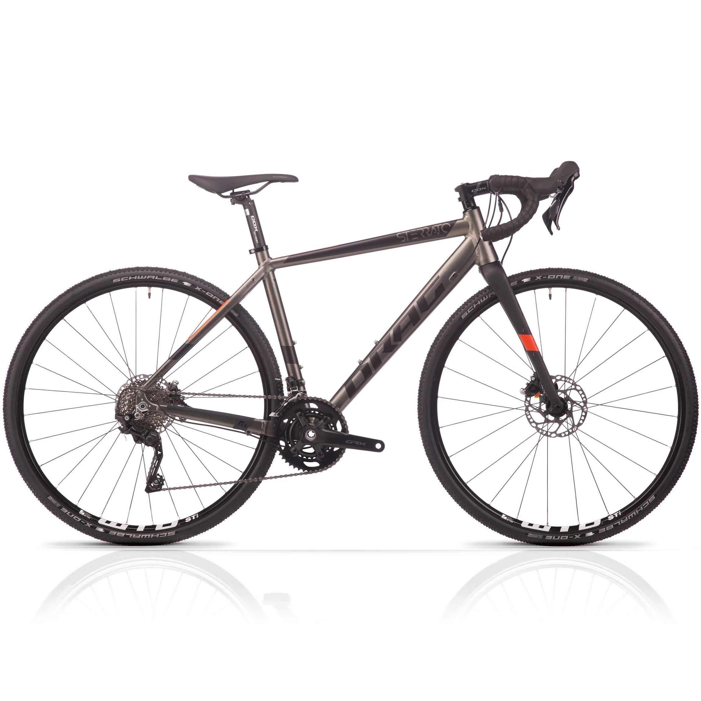 Men de 28 pulgadas Bicicleta de grava Sterrato 9.0 Bicicleta 11 Gear Shimano Shimano Shimano Grx RX810 1 x 11 veces