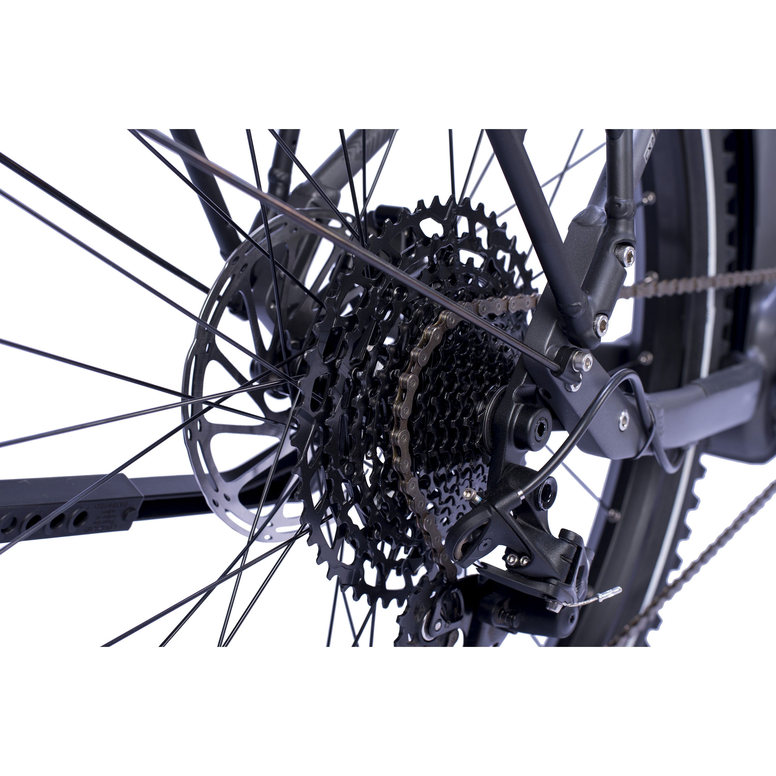 27,5" E-SUV MTB da donna WAVE LS TERRA CX2 BOSCH PERFORMANCE LINE PX Smart System POWERTUBE 600 Wh 12 velocità SRAM SX Eagle – Nero