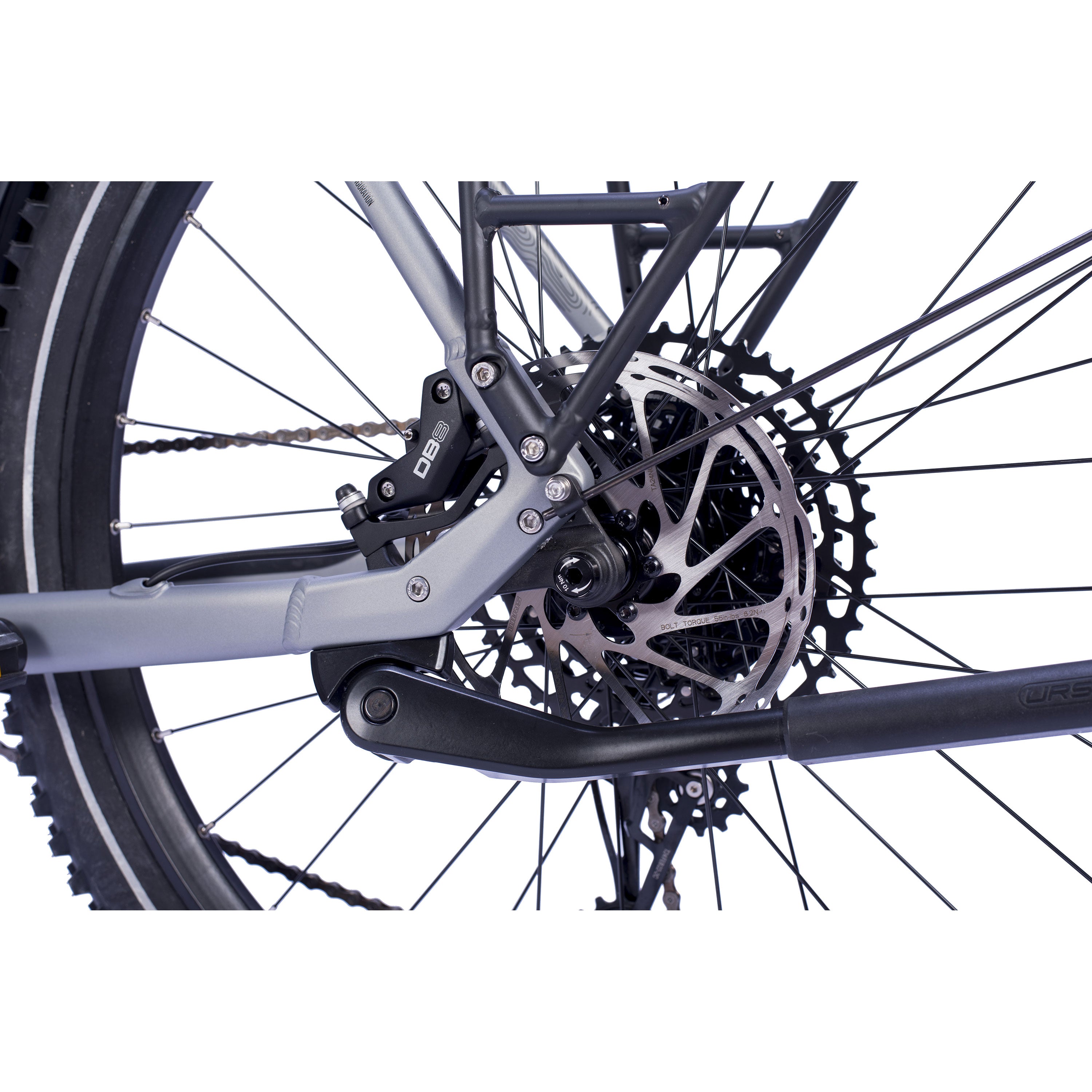 27.5" Men's E-SUV MTB TERRA CX2 BOSCH PERFORMANCE LINE PX Smart System POWERTUBE 600 Wh 12-Speed SRAM SX EAGLE Grey