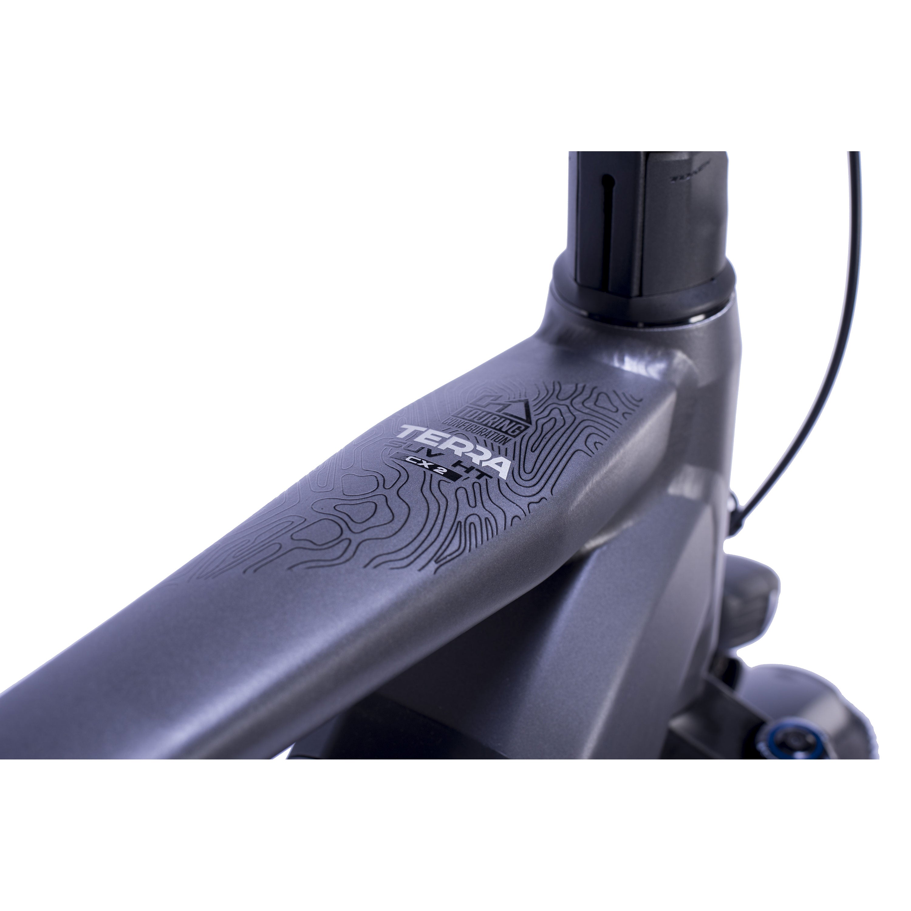 27,5" VTT E-SUV électrique TERRA CX2 BOSCH PERFORMANCE LINE PX Smart System POWERTUBE 600 Wh 12 VITESSES SRAM SX EAGLE - Noir