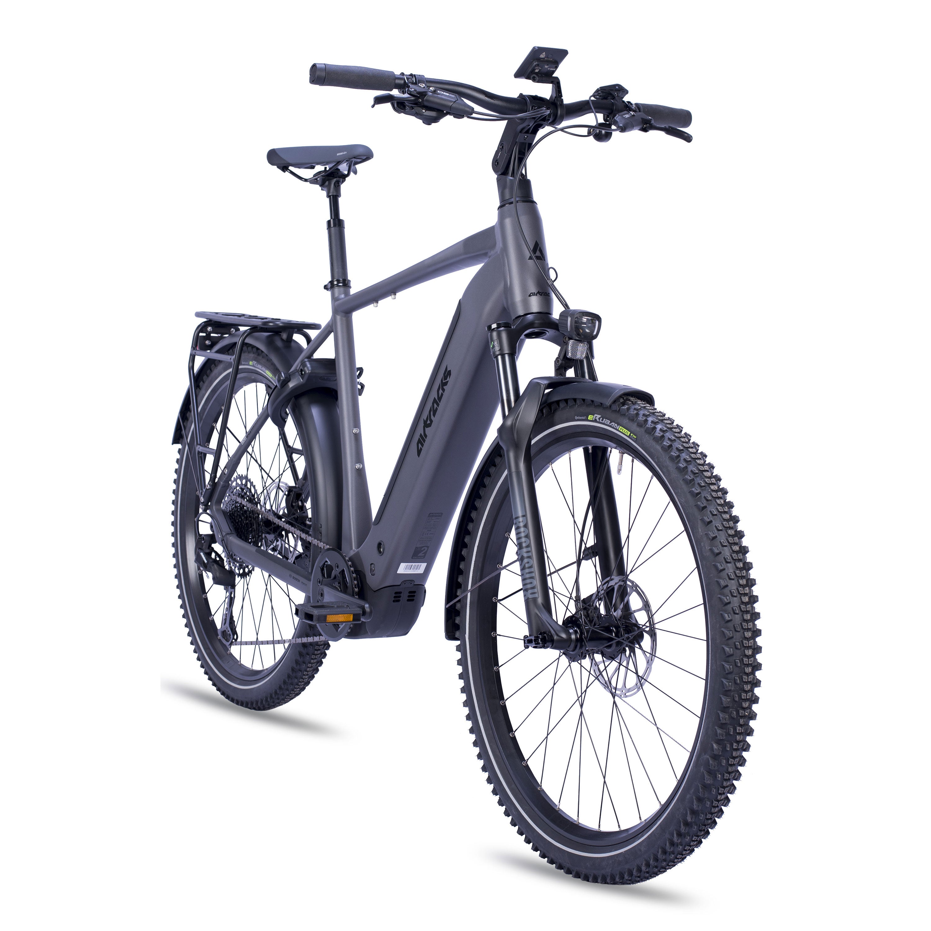 27,5" VTT E-SUV électrique TERRA CX2 BOSCH PERFORMANCE LINE PX Smart System POWERTUBE 600 Wh 12 VITESSES SRAM SX EAGLE - Noir