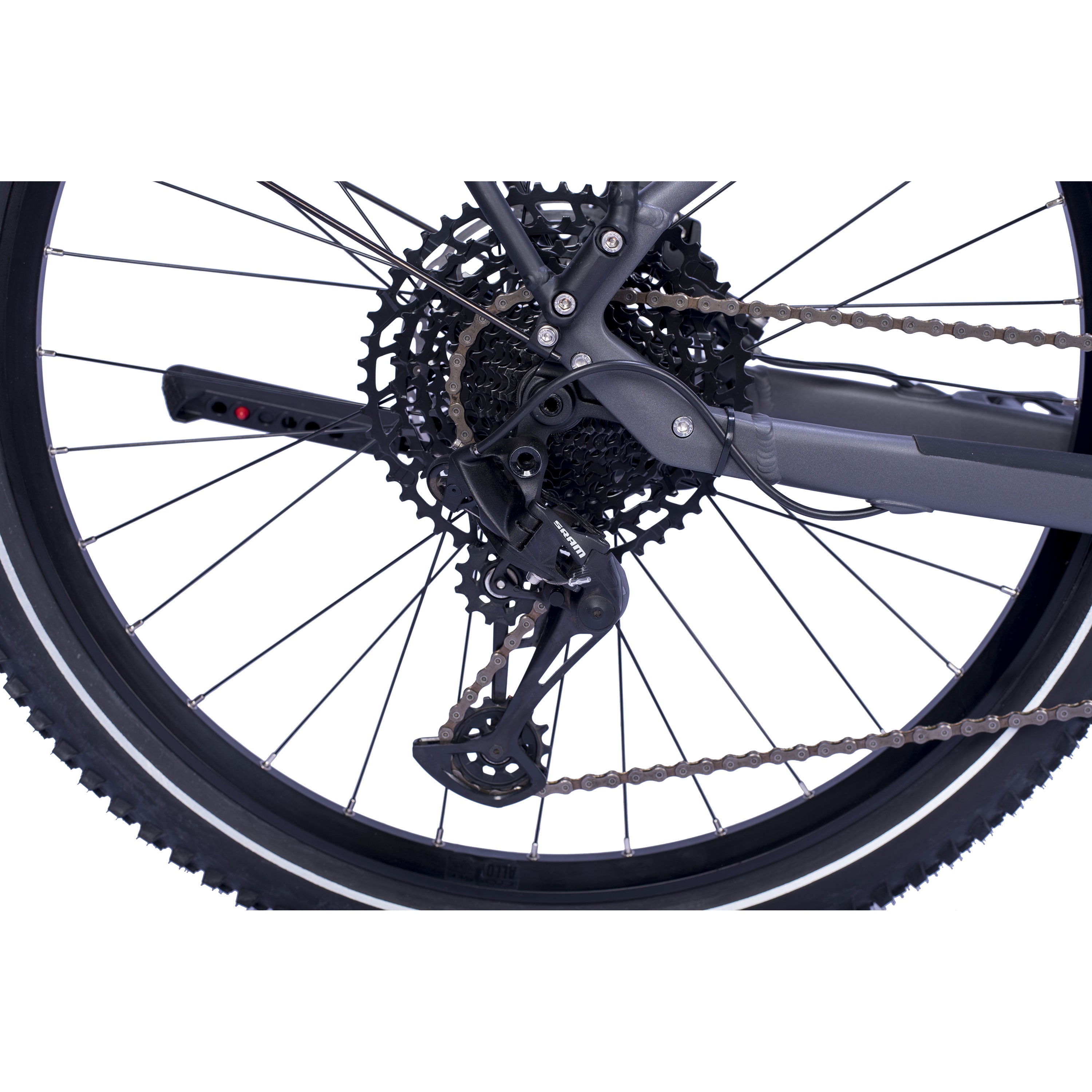 27,5" VTT E-SUV électrique TERRA CX2 BOSCH PERFORMANCE LINE PX Smart System POWERTUBE 600 Wh 12 VITESSES SRAM SX EAGLE - Noir