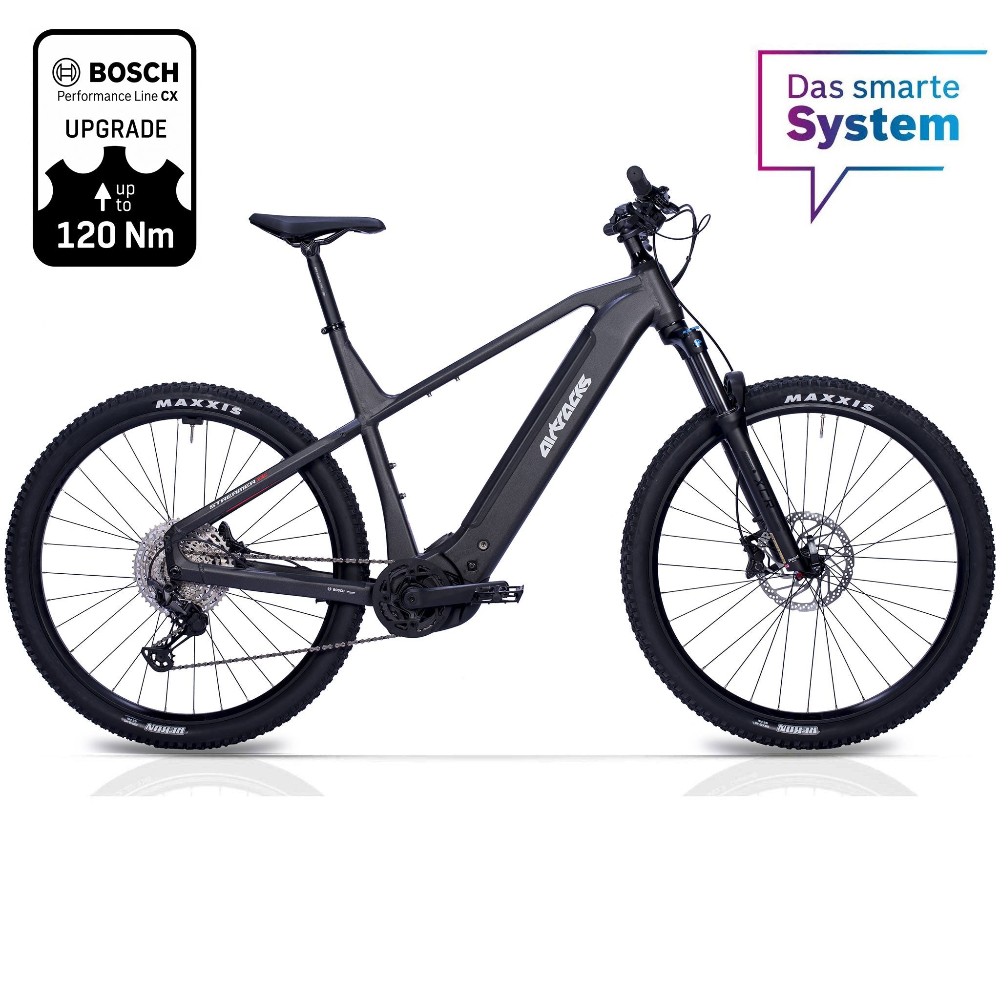 29" E-MTB da uomo STREAMER Bosch Performance Line CX Gen 5 Smart System PowerTube 800 Wh 12 velocità Shimano XT RD-M8100