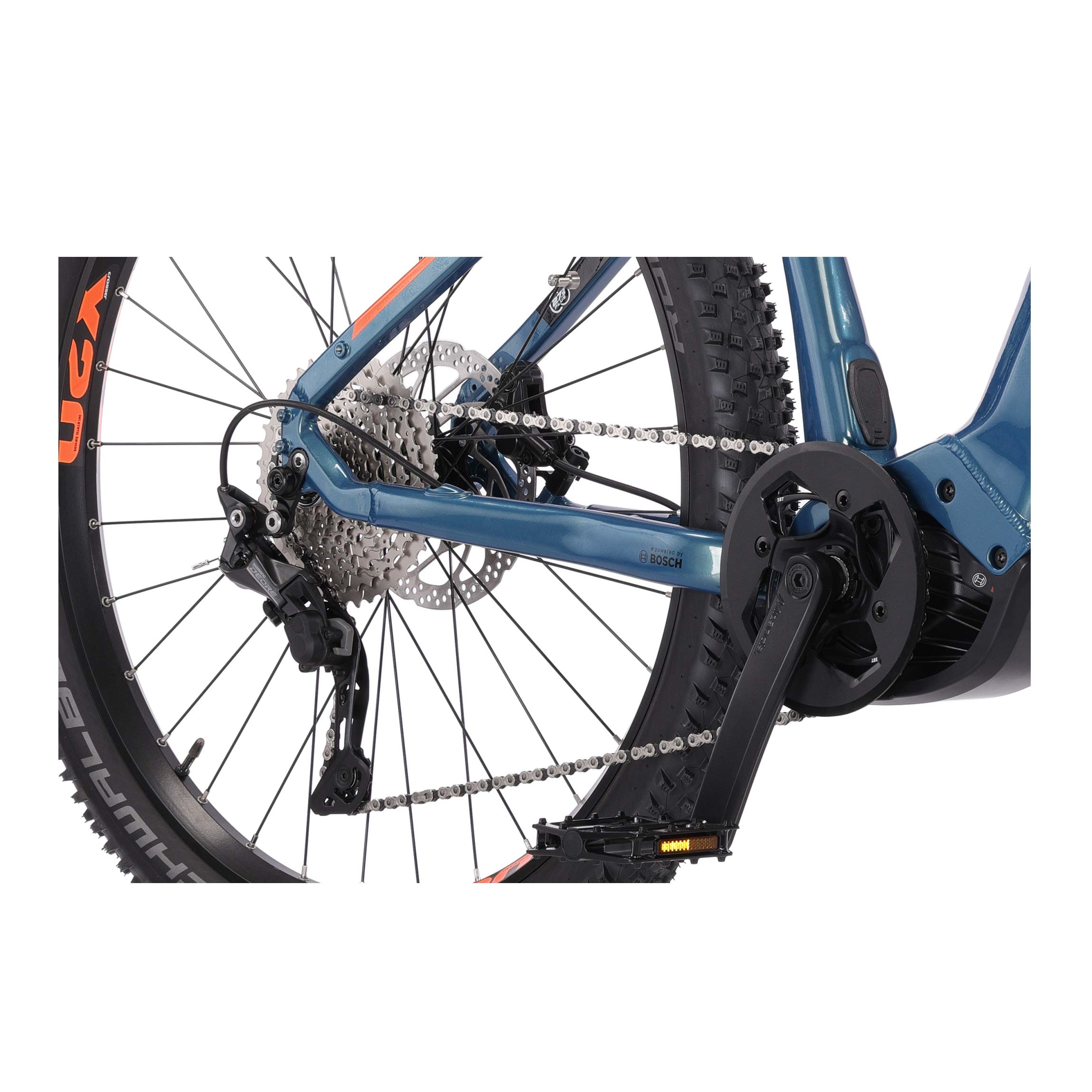 27,5"  E-MTB  Mountain bike elettrica MAVERIX BOSCH Performance Line CX POWERTUBE 625 Wh 10 velocità SHIMANO DEORE RD-M5120 SGS.