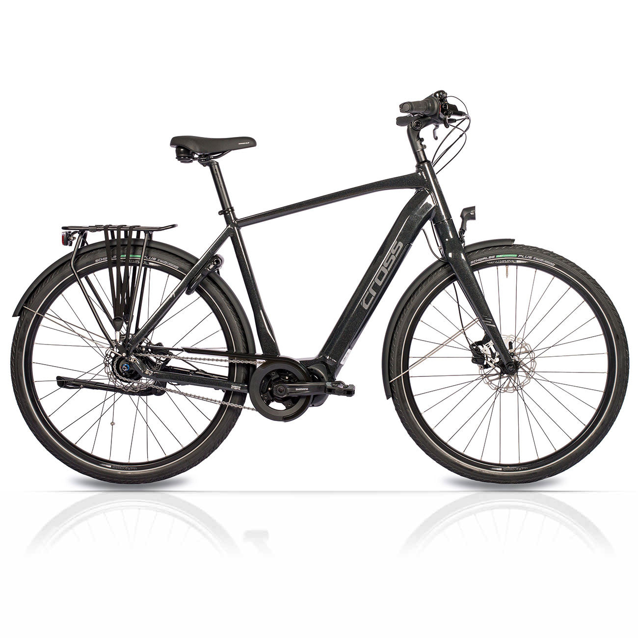 28 inch e-bike men City Bicycle Nova Shimano StеPS E-6100 504WH 8 x gang Shimano Nexus