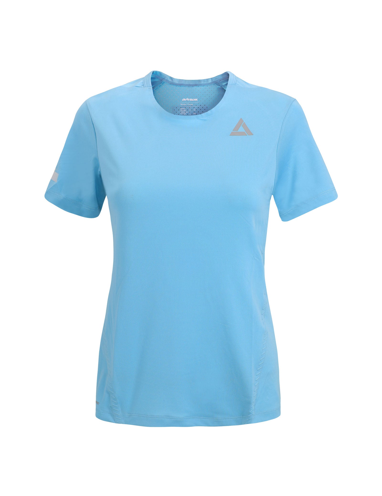 Damen Funktions Laufshirt Kurzarm Pro Line Celeste