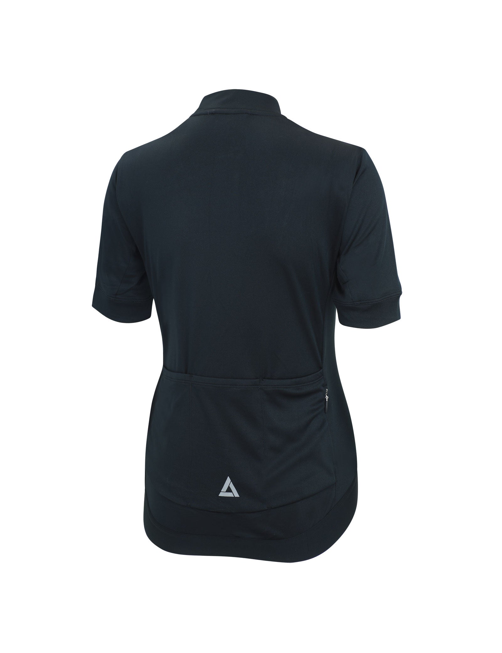 Damen Fahrradtrikot Kurzarm Radtrikot Comfort Line Black