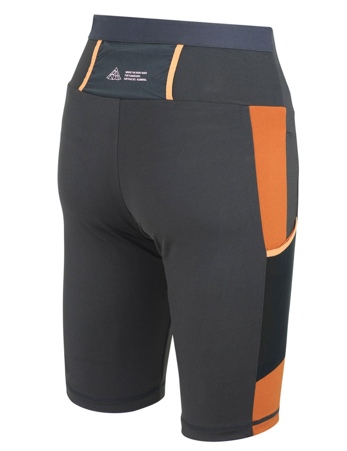 Women's running pants Tight short per team gray set product