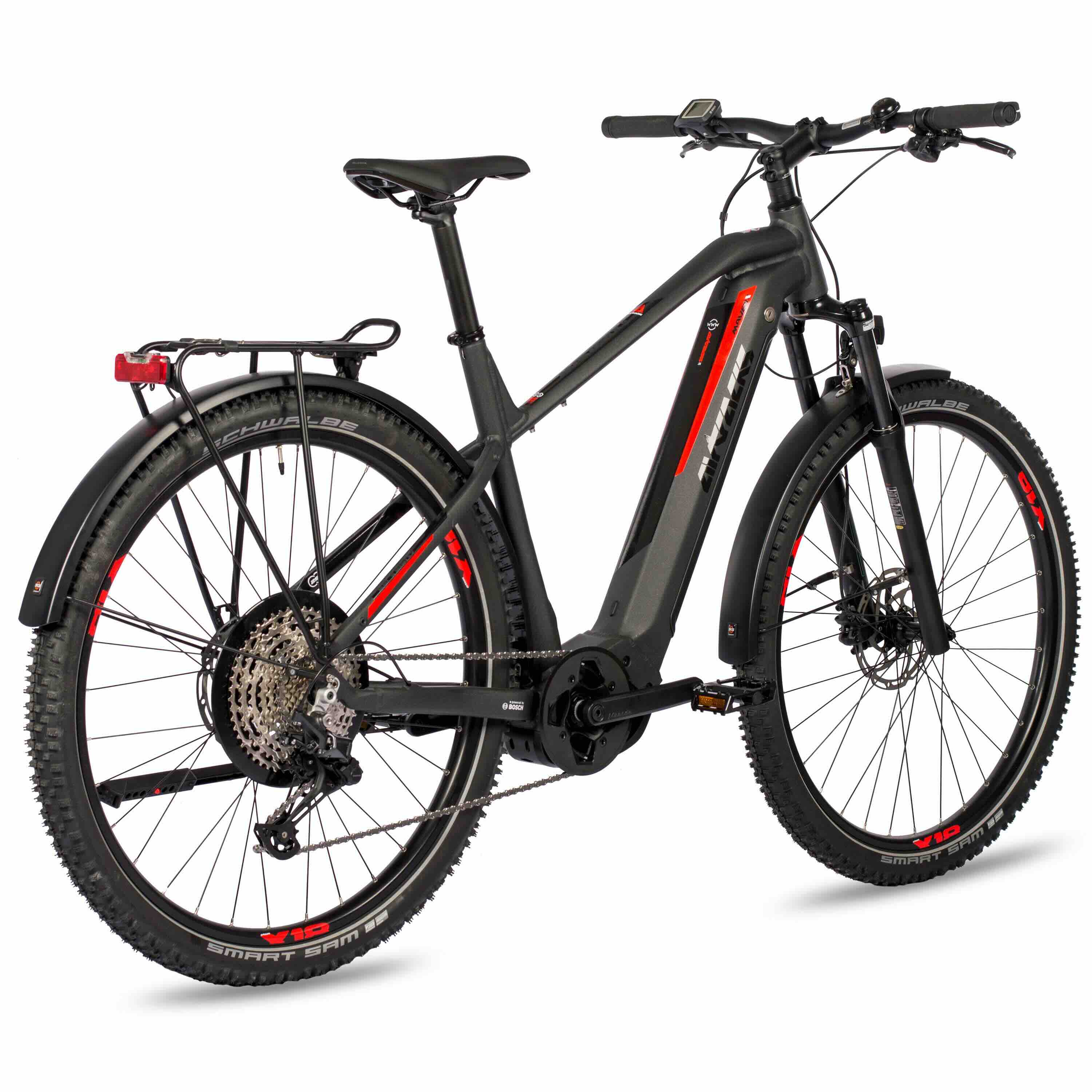 29 Zoll E-MTB SUV Herren Fahrrad MAVERIX BOSCH Performance Line CX 625Wh BOOST 85Nm 12s SHIMANO DEORE RD-6100