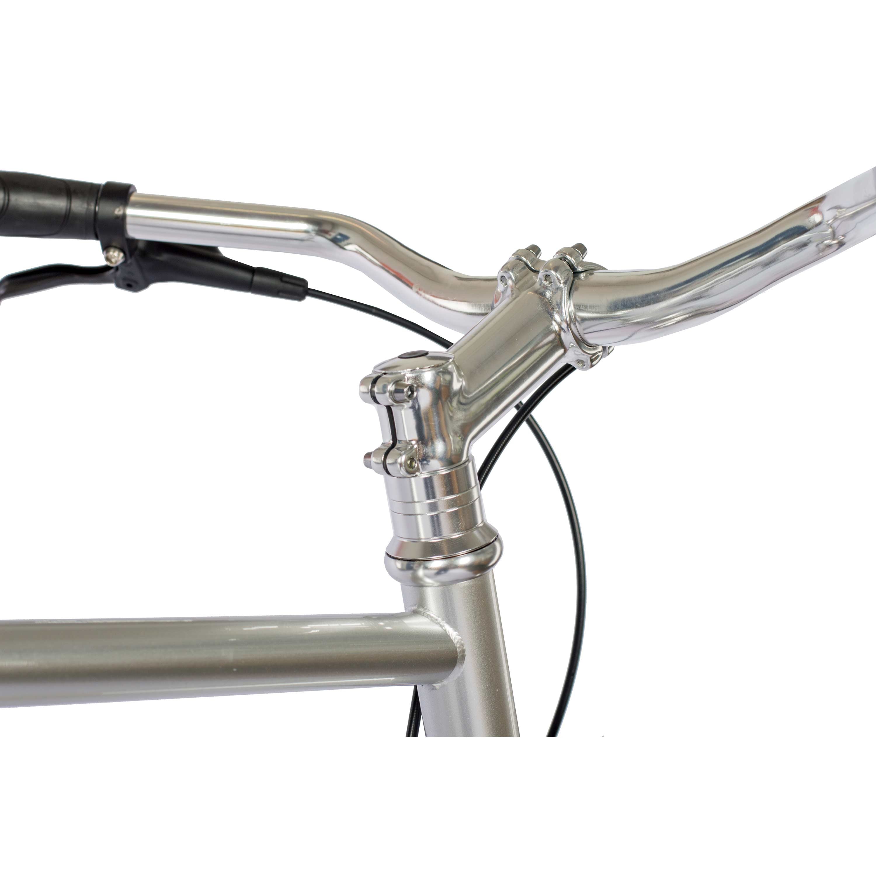 28" Bicicletta urbana da uomo STREET CrMo GATES CARBON DRIVE BELT Shimano 7 velocità