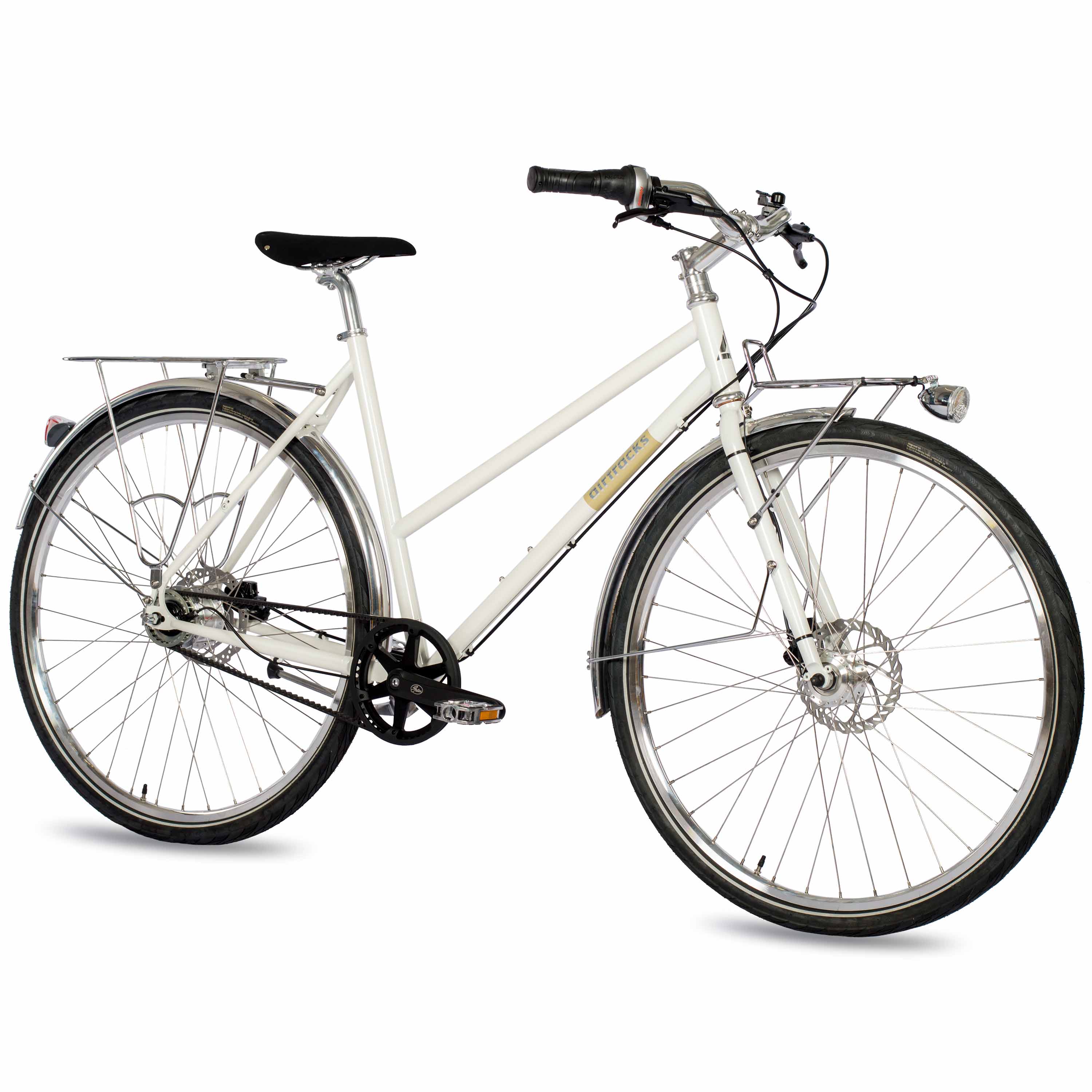 28" Vélo urbain femme  STREET CrMo GATES CARBON DRIVE BELT Shimano 7 vitesses