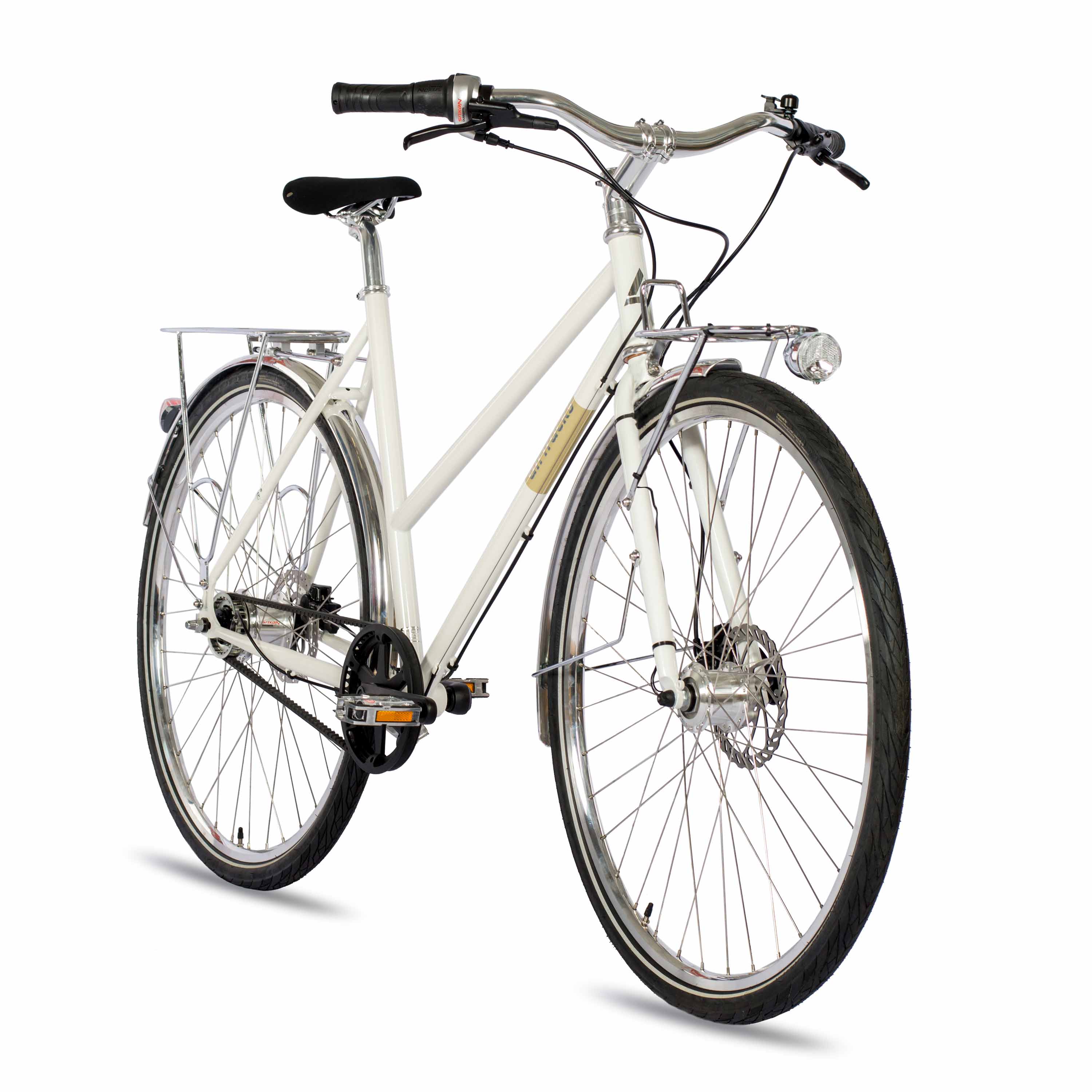 28" Vélo urbain femme  STREET CrMo GATES CARBON DRIVE BELT Shimano 7 vitesses