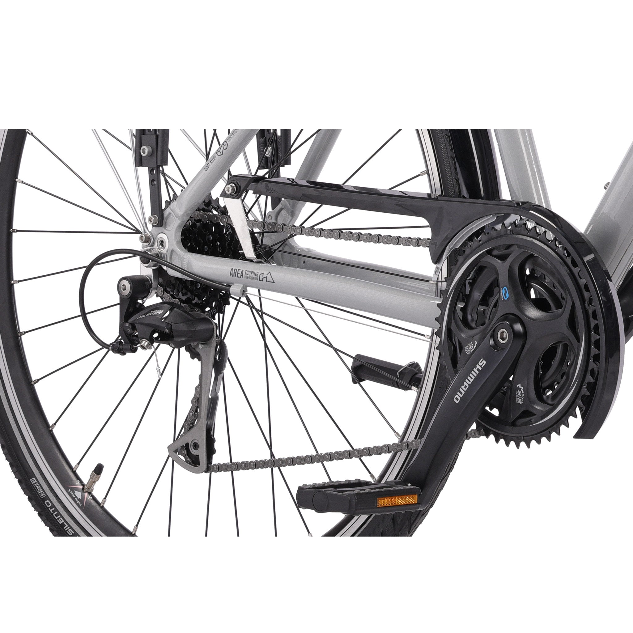 28" Damen Trekking Fahrrad AREA VB Trekkingrad 24 x Gang SHIMANO ALIVIO RD-T4000 SGSL