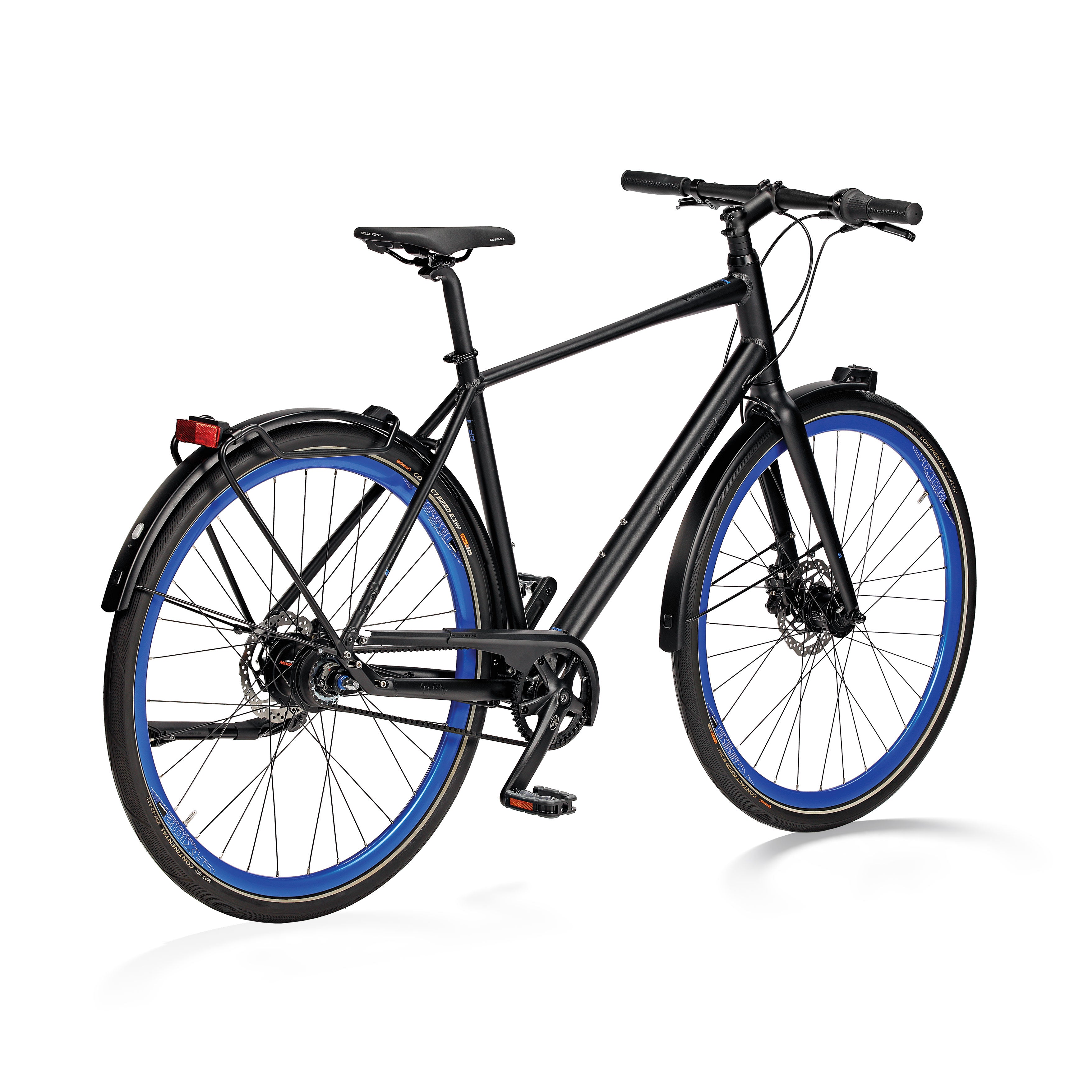 28" Herren Urban Fahrrad Trekking Citybike TRAFFIC GATES CARBON DRIVE BELT 8 x Gang Shimano NEXUS