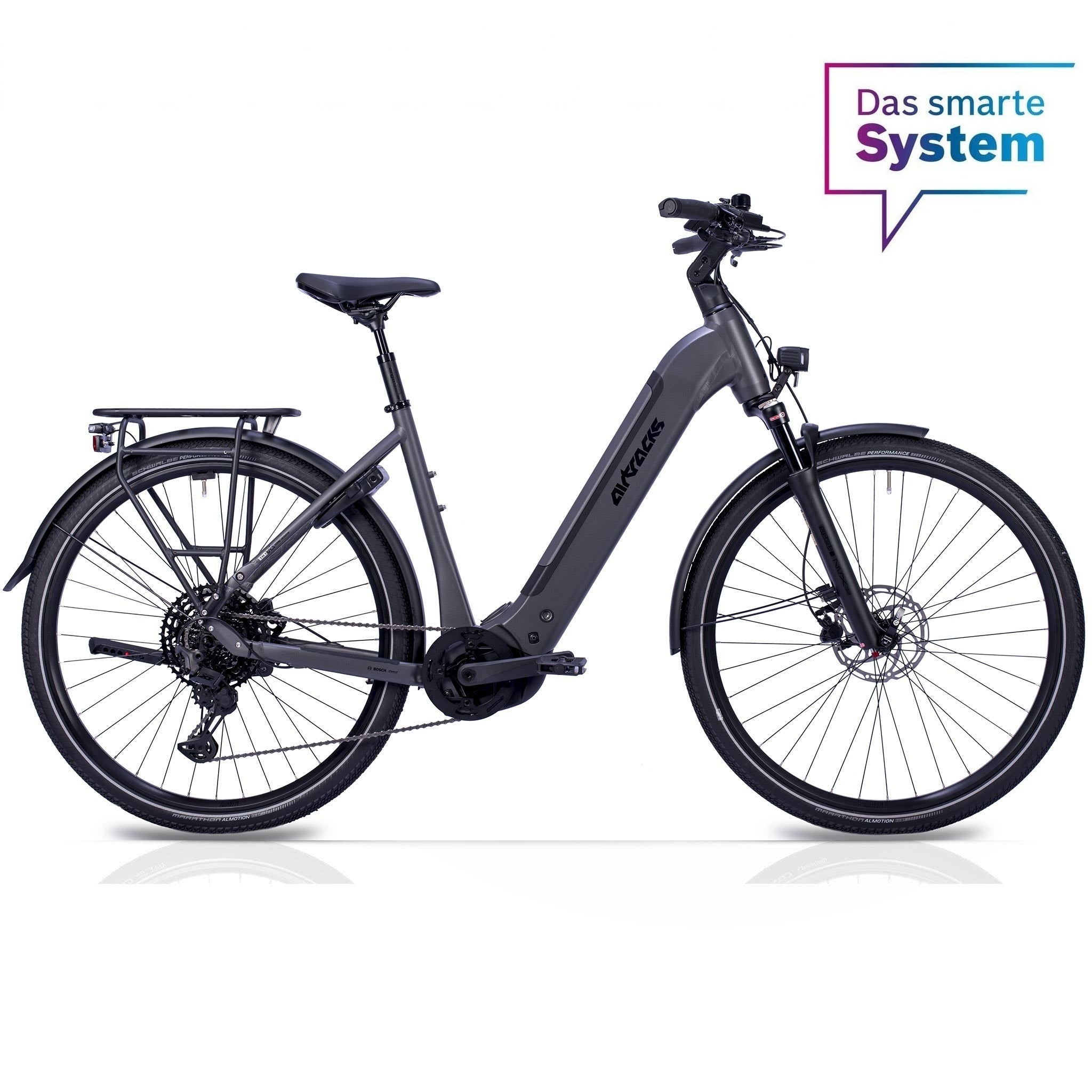 28" Bici elettrica da trekking donna LS Wave TERRA TR1 BOSCH Performance Line PX Smart System PowerTube 800 Wh 11 velocità SHIMANO XT RD-M8130 SGS