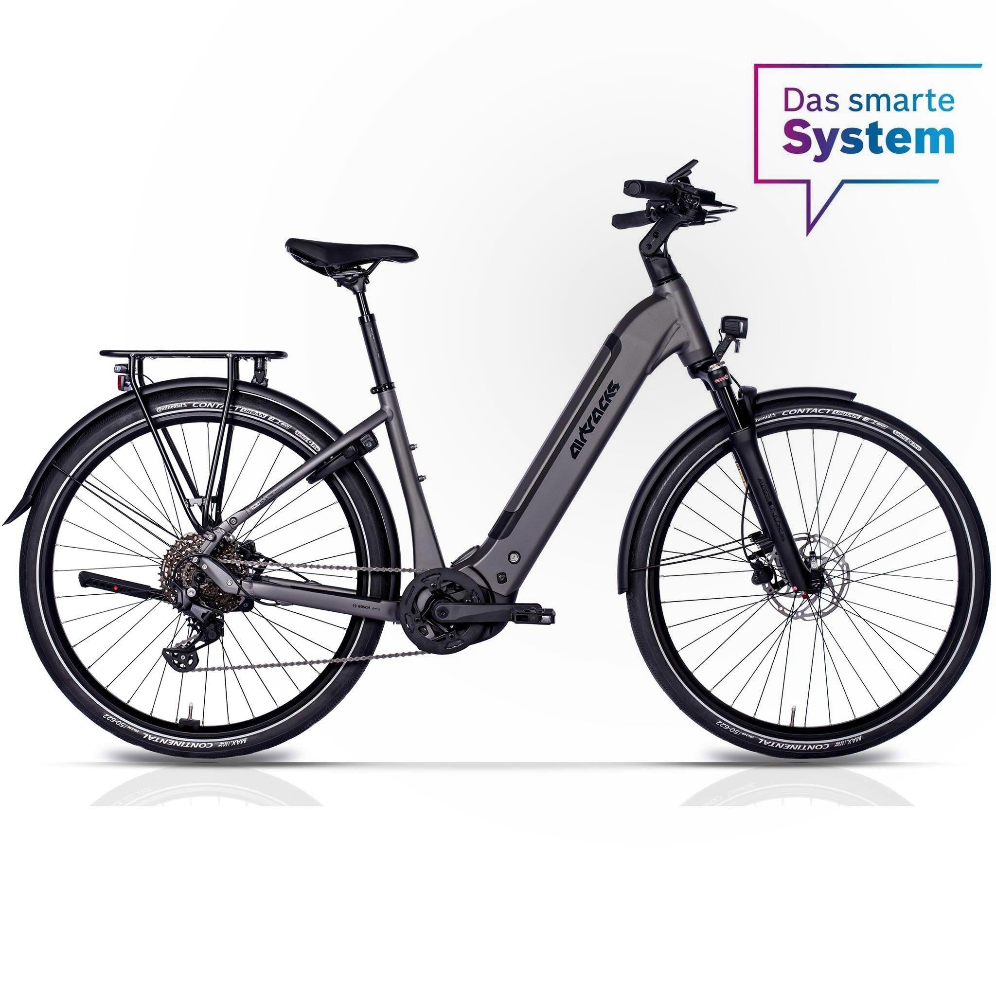 28" E-bike trekking donna LS Wave TERRA TR2 BOSCH Performance Line PX Smart Syste, PowerTube 600 Wh SHIMANO 10 x velocità Deore  RD-M5130 SGS