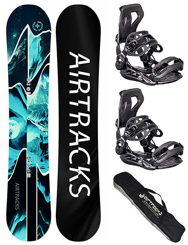 Set snowboard da uomo: Tavola Distance Wide+ Attacchi Master XL + Borsa SB