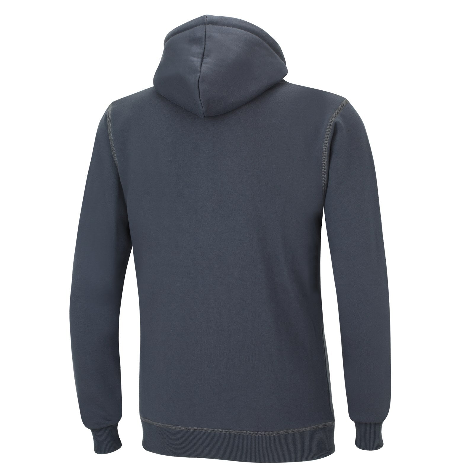 Winter Sweatshirt Crew Team Pro mit Kapuze und Full Zip Dunkelgrau