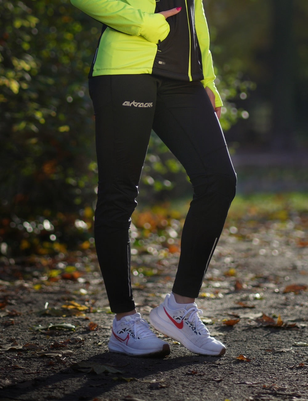 Set de carrera femenina Thermo por línea + Thermo Running Terry por línea