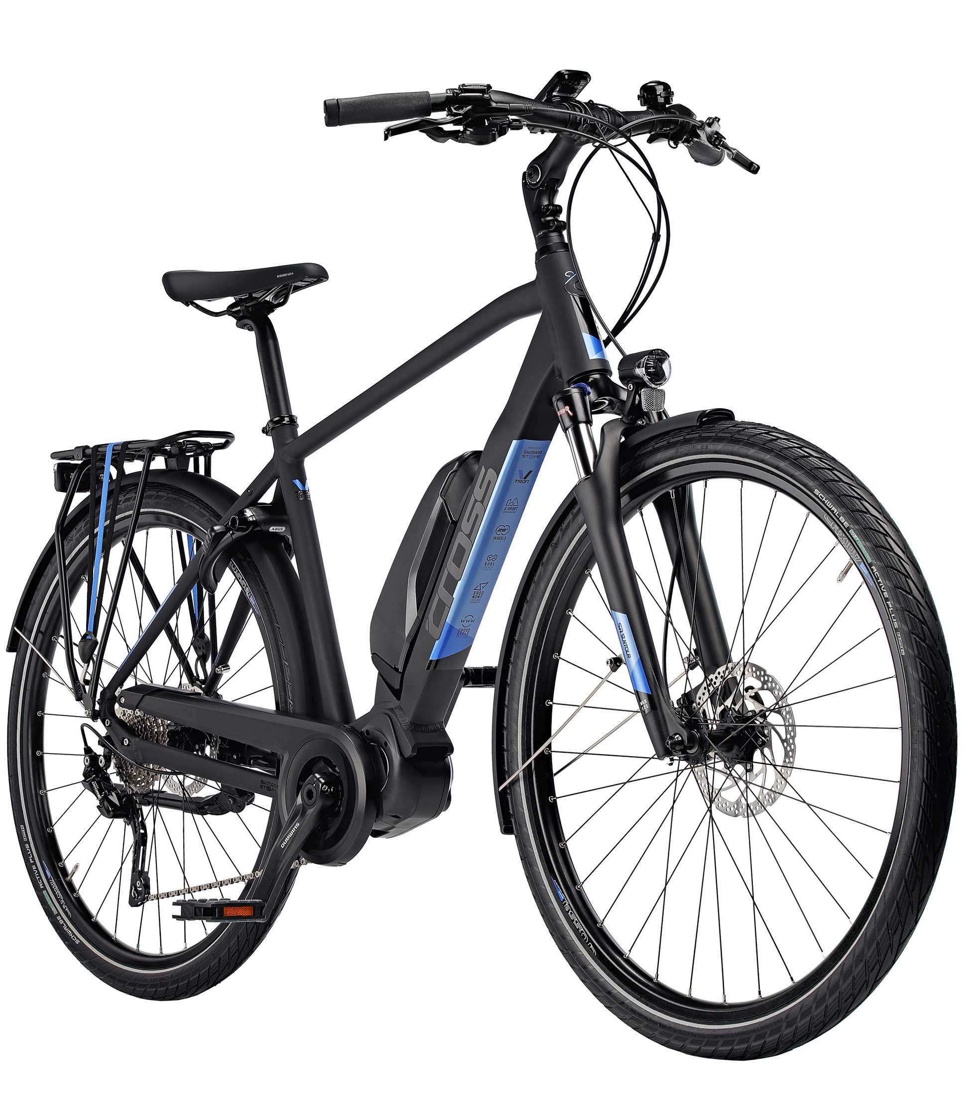 28-inch e-bike men's trekking bike V-Tron SHIMANO STEPS E-6100 504Wh 10 x GANG DEORE RDT-6000 SGSL