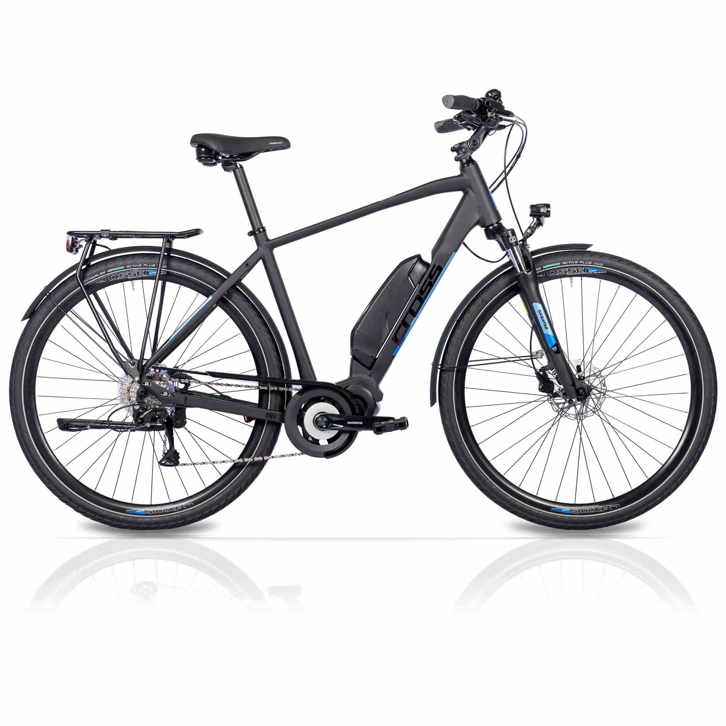 28 inch men e-bike trekking bicycle V-tron Shimano StеPS E-5000 418 Wh 9 x gang Shimano RD-T3000