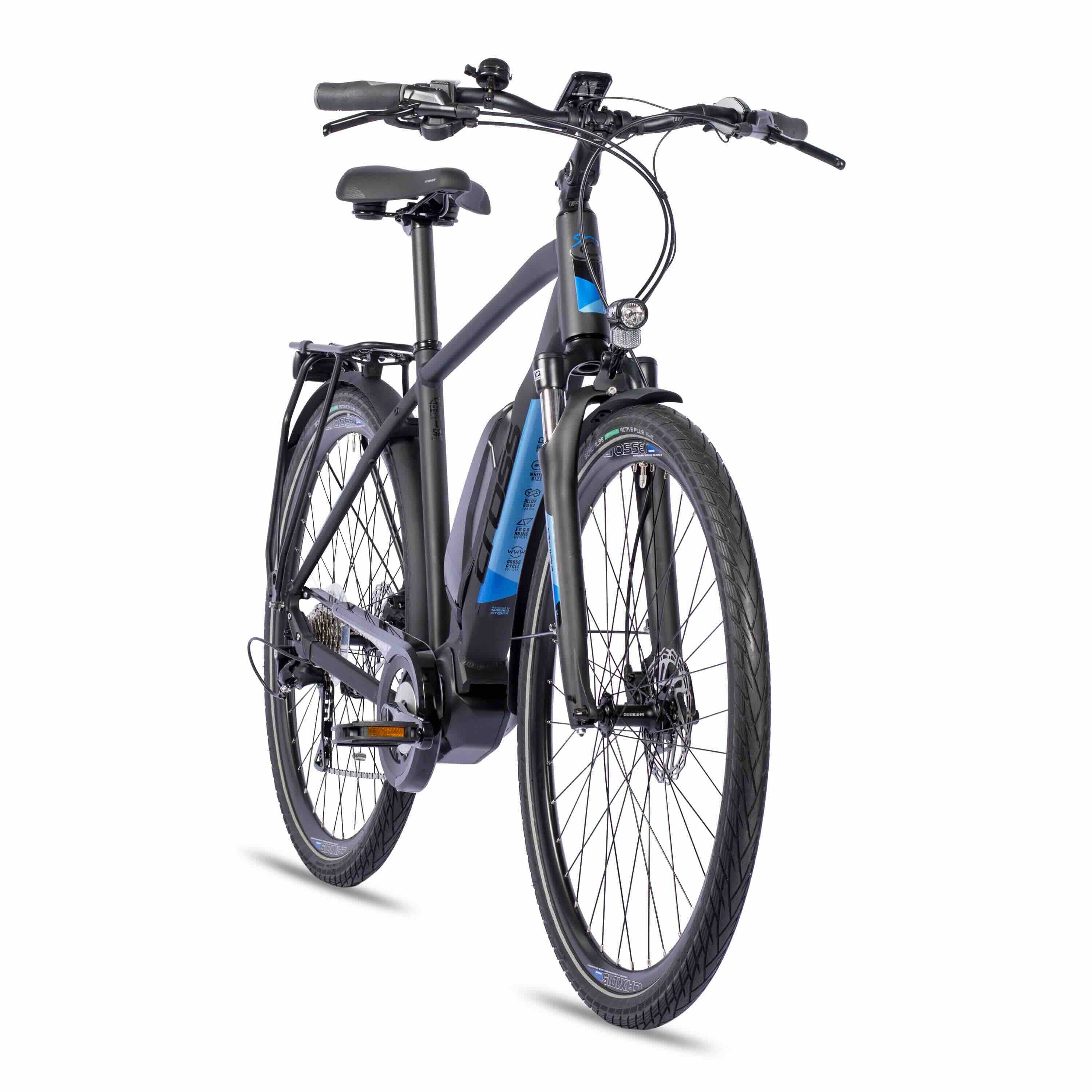 28 inch men e-bike trekking bicycle V-tron Shimano StеPS E-5000 418 Wh 9 x gang Shimano RD-T3000
