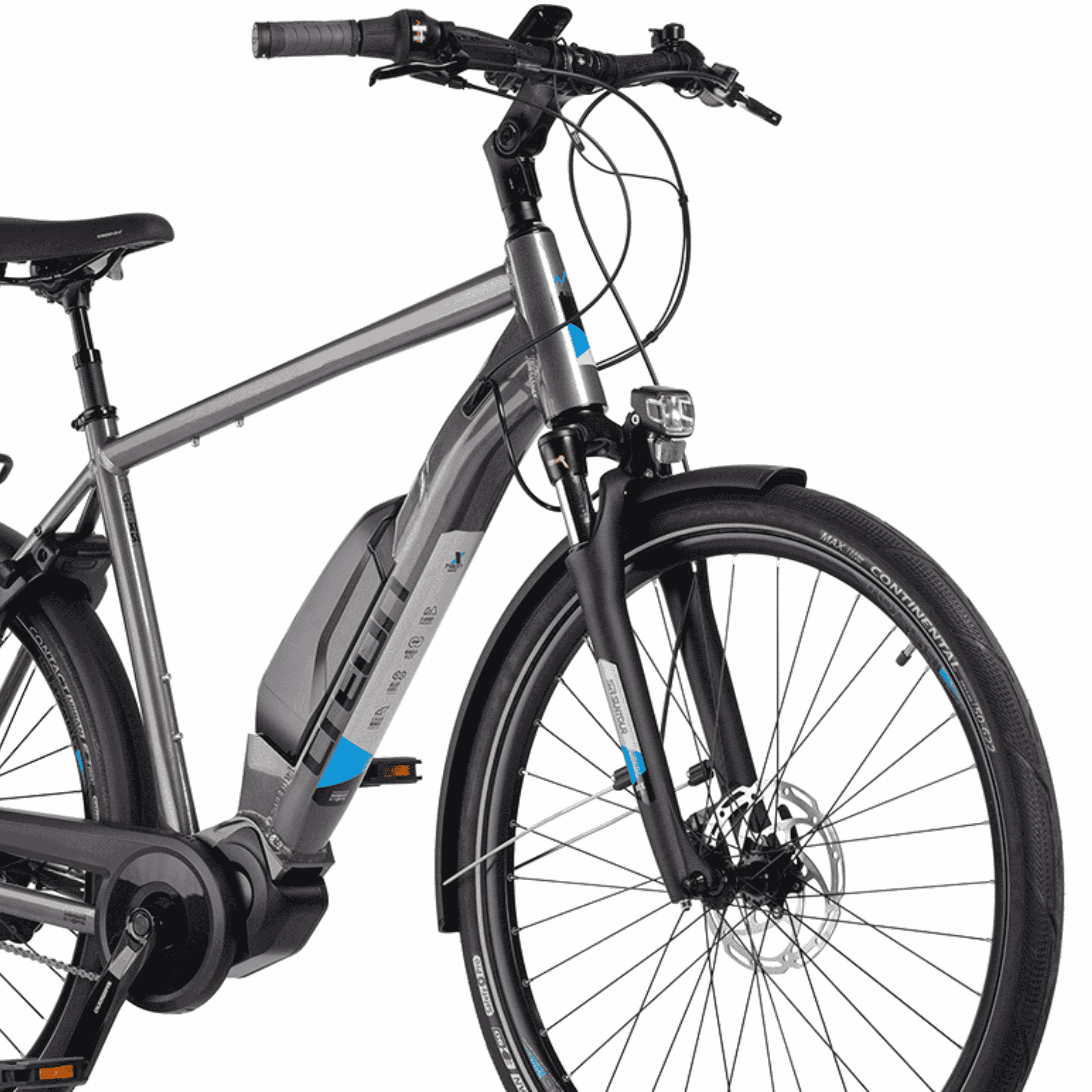 28 inch e-bike men City Bicycle X-TRON SR3 Shimano StеPS E-5000 418WH 5 gear Shimano Nexus Inter