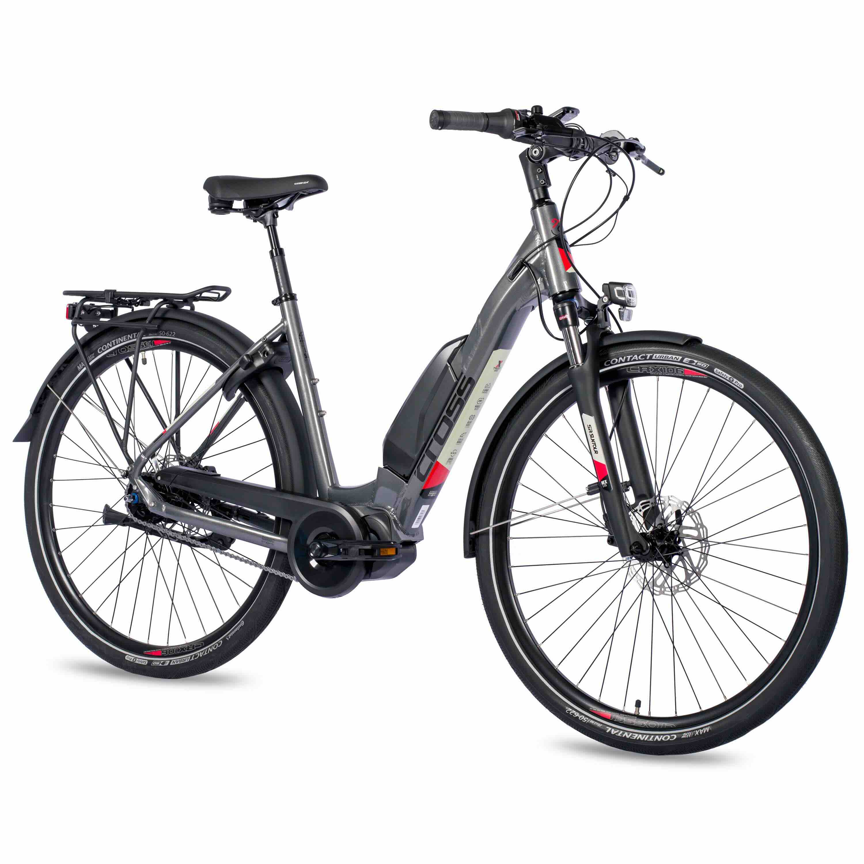 28 inch e-bike City Bicycle LS Wave X-TRON SR2 Shimano StеPS E-5000 418WH 5 gear Shimano Nexus Inter