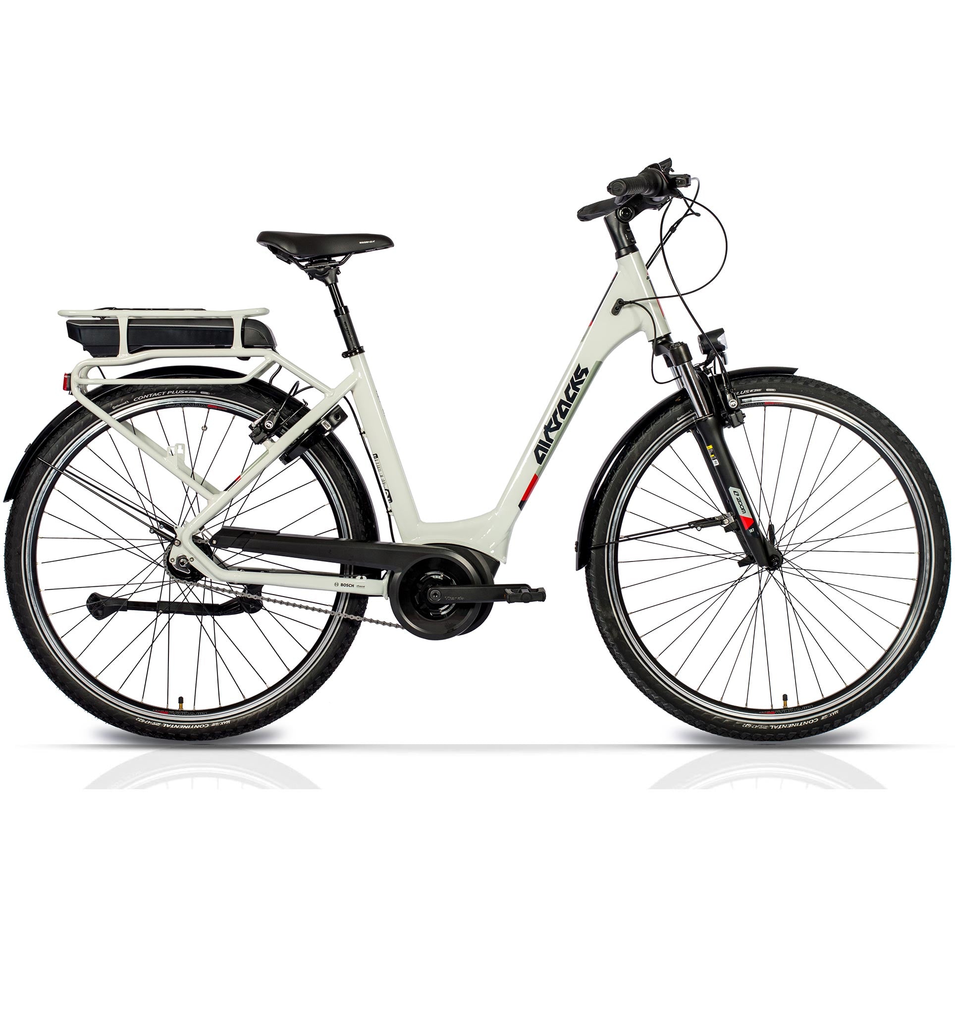 28 inch E-Bike City Bike V-Tron RACK BOSCH ACTIVE LINE Gen3 400 Wh 7 SPEED SHIMANO NEXUS REAR BRAKE
