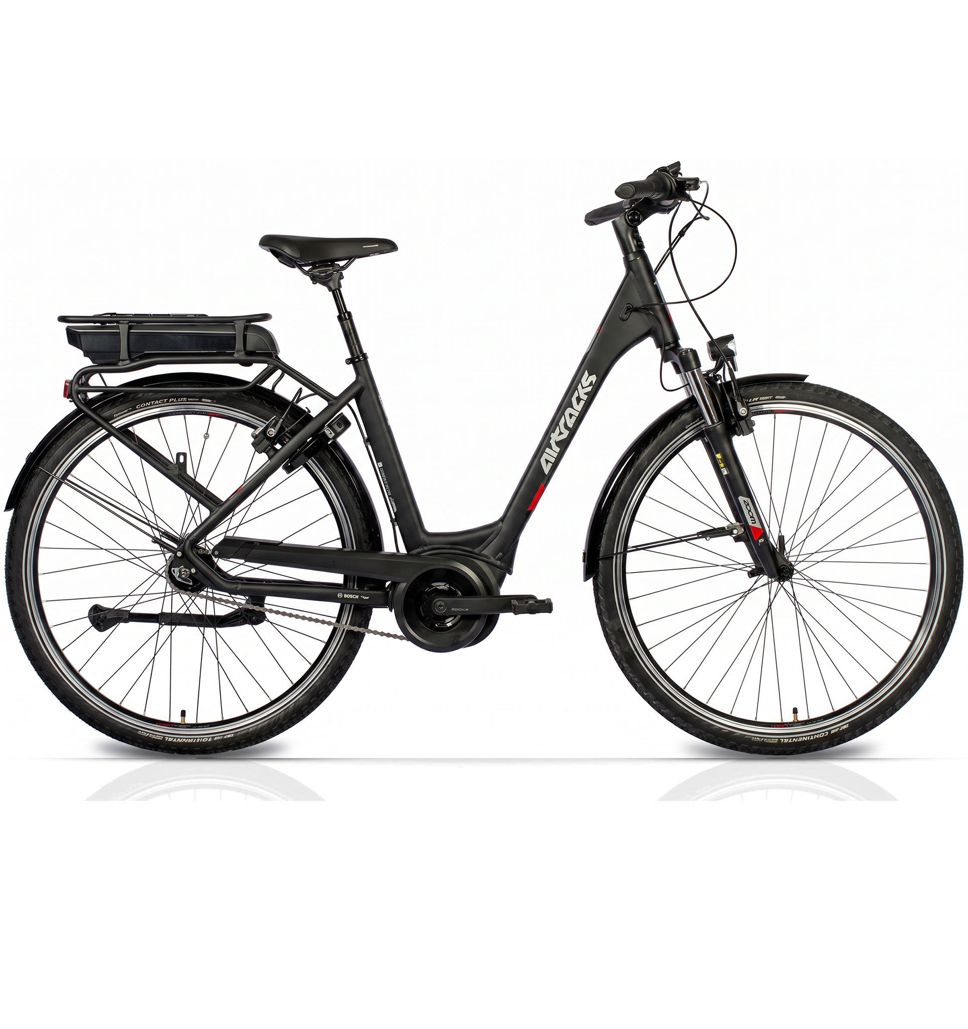 28" E-Bike City Bicycle V-Tron RACK BOSCH ACTIVE LINE PLUS 400 Wh 7 SPEED SHIMANO NEXUS REAR COASTER BRAKE