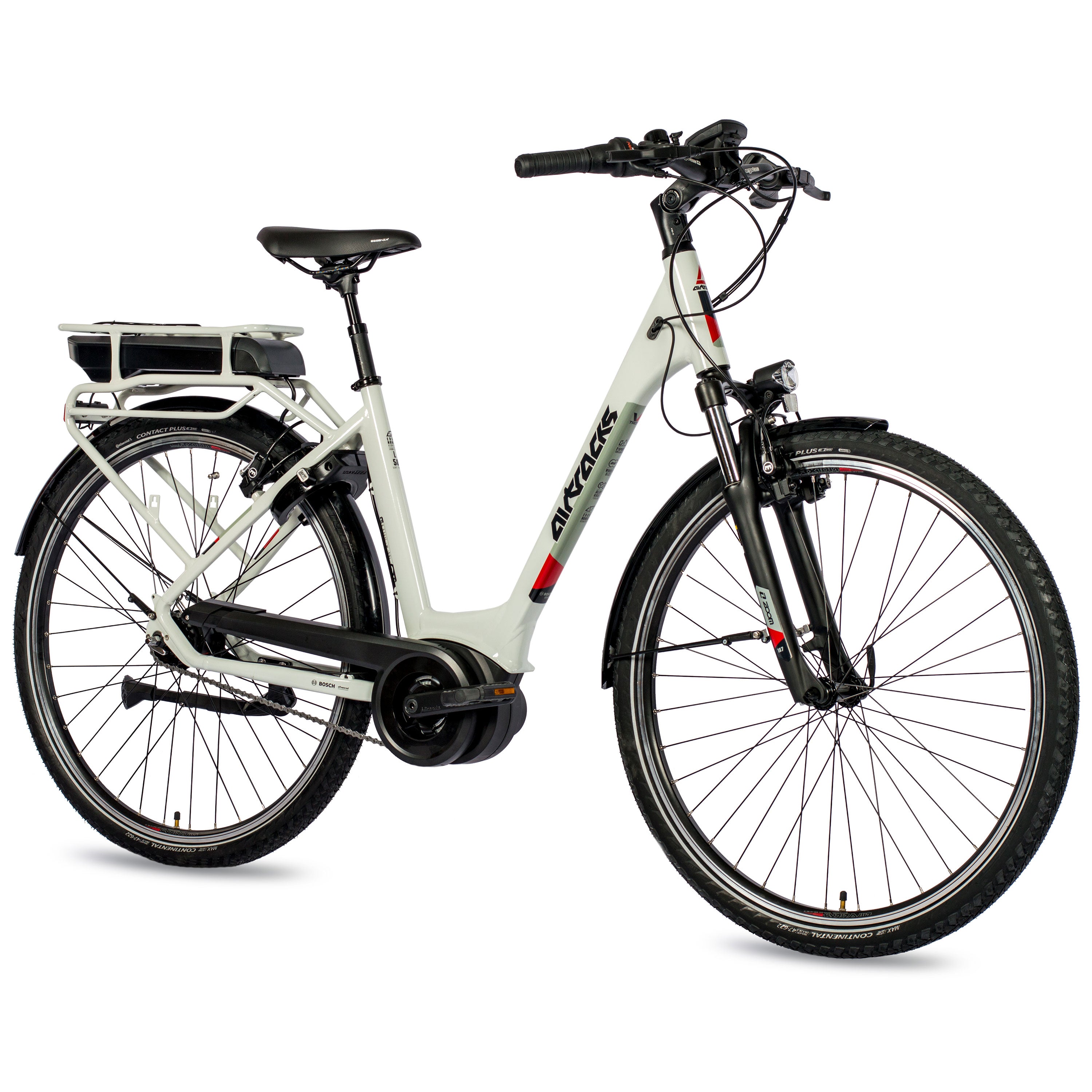 28 inch E-Bike City Bike V-Tron RACK BOSCH ACTIVE LINE Gen3 400 Wh 7 SPEED SHIMANO NEXUS REAR BRAKE
