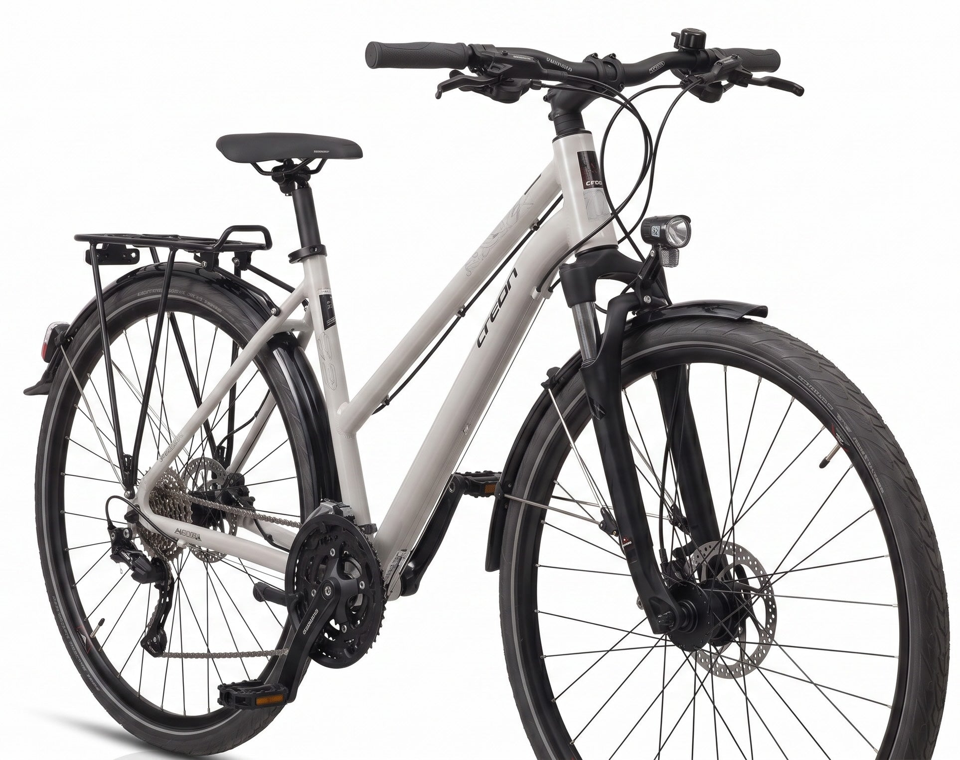 28" Bicicleta de trekking mujer AREA DB 24 x velocidades Shimano SHIMANO ALIVIO RD-T4000 SGSL