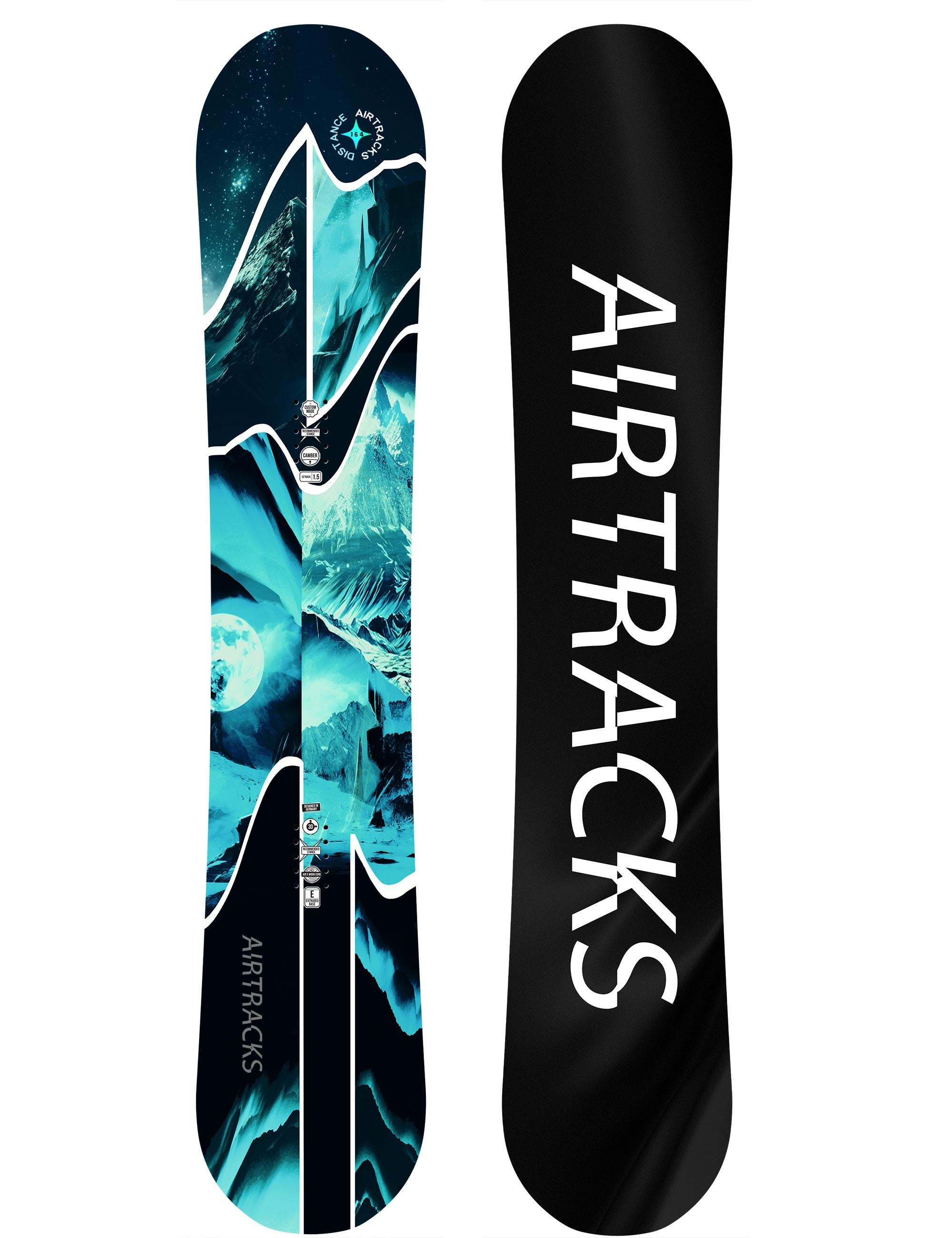 Producto de rockero híbrido de distancia de snowboard para hombres