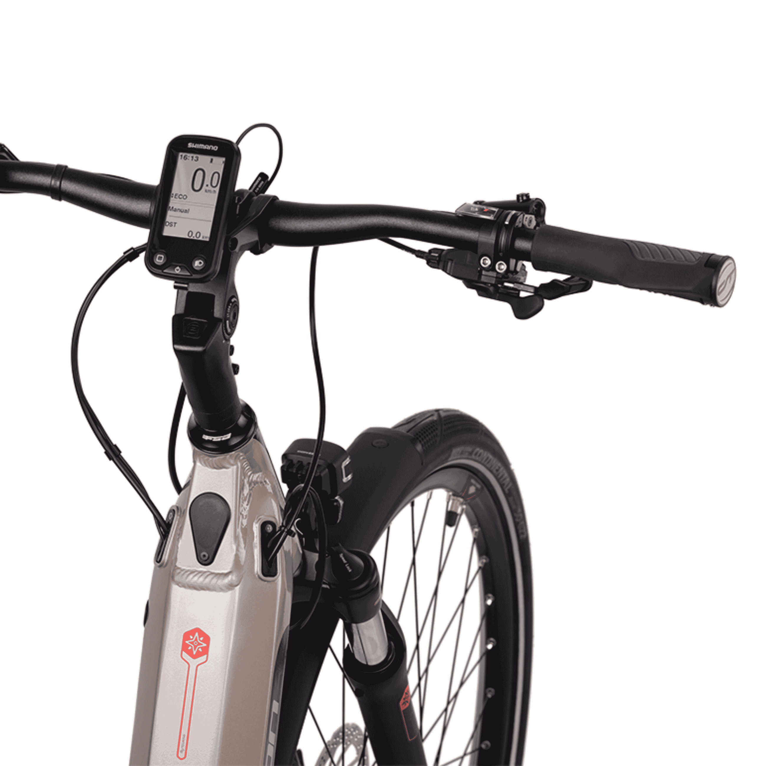 28 inch women E-Bike LS Treking Bicycle E-Touring 12.8 City Bike Shimano Steps E 7000 504 WH 10S Shimano Deore RD-M5130 SGS