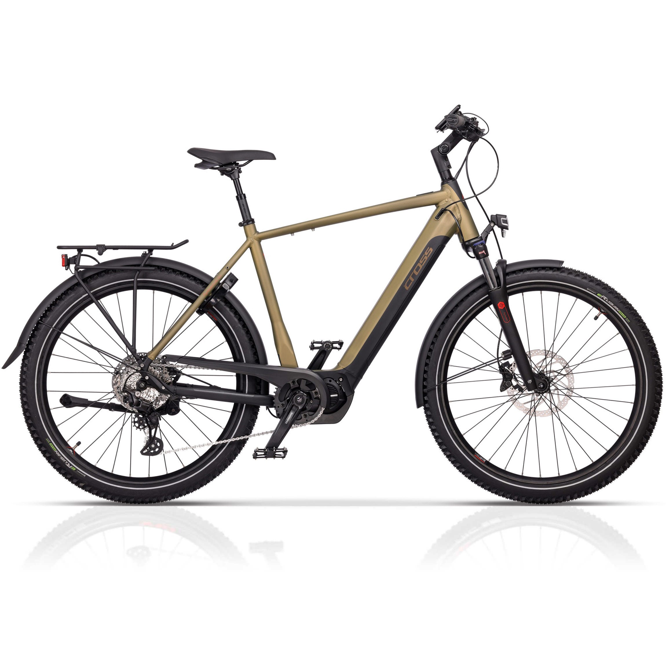 27,5" E-Bike Herren SUV Trekking Fahrrad  eAdventure 12.5 City Bike SHIMANO STEPS E 7000 630 Wh 10 x Gang SHIMANO DEORE RD-M5130 SGS