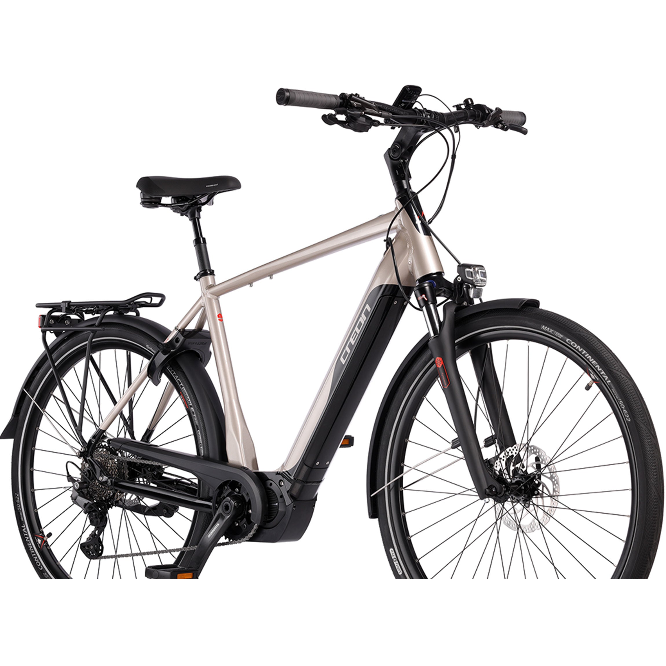 28" E-Bike Herren Trekking Fahrrad e-TOURING 12.8 City Bike SHIMANO STEPS E 7000 504 Wh 10 x Gang SHIMANO DEORE RD-M5130 SGS
