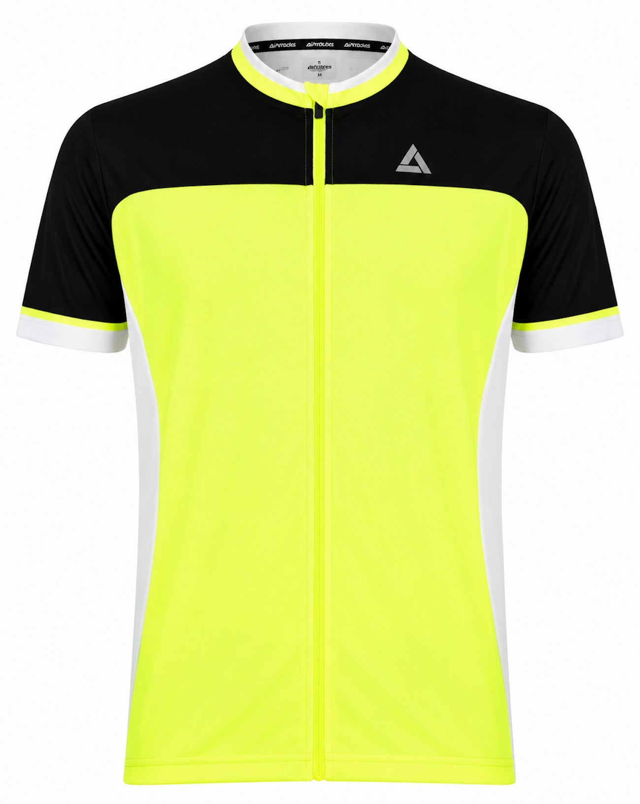 Men's bicycle jersey short arm per t ii neon-black