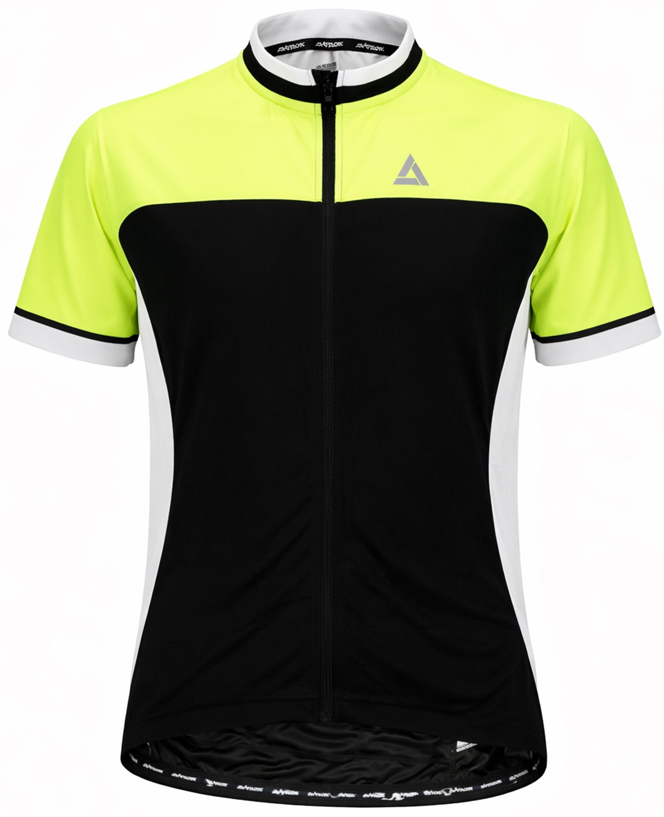 Men's bicycle jersey short arm per t II black-neon