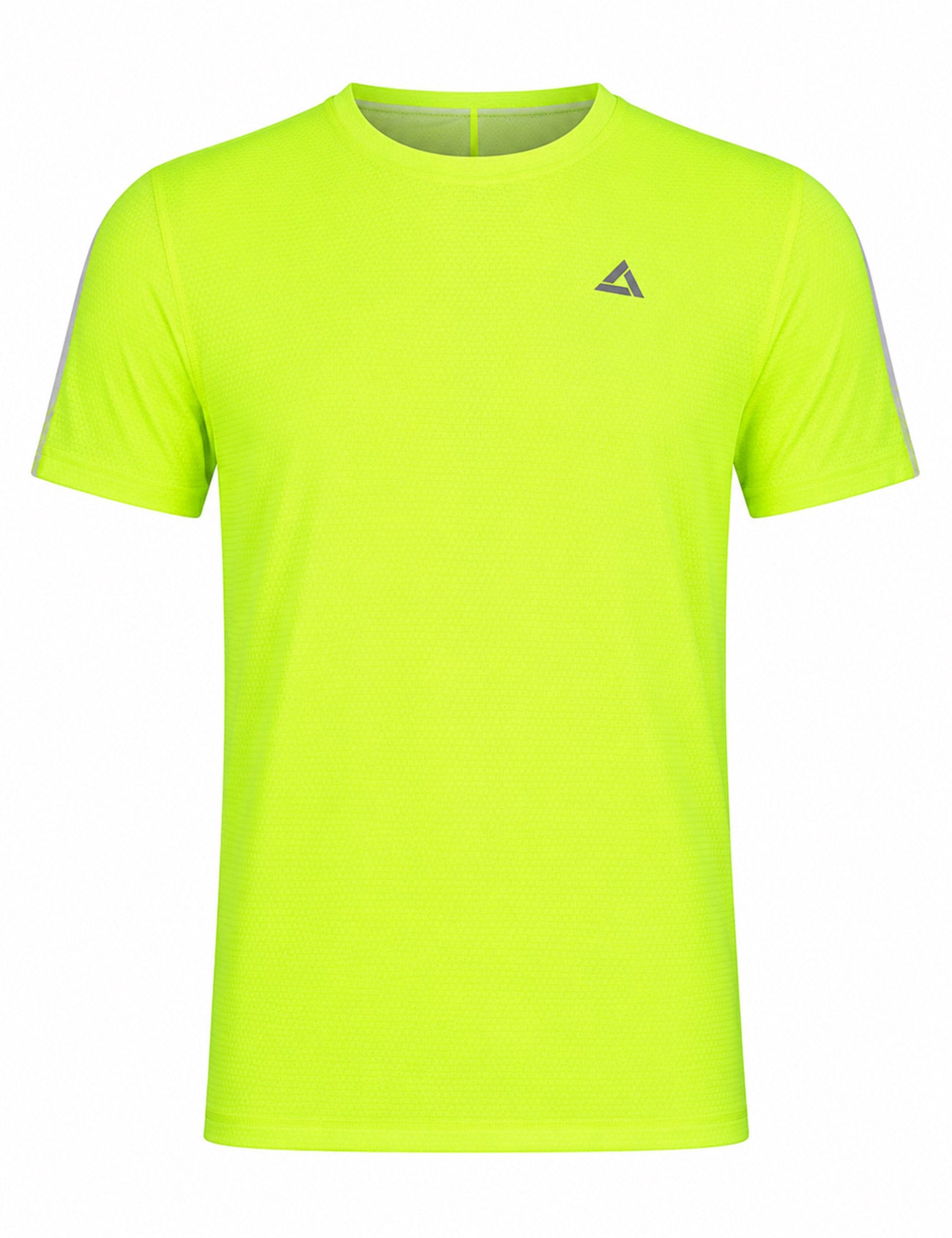 Camicia funzionale corta braccio corto per linea neon bianco