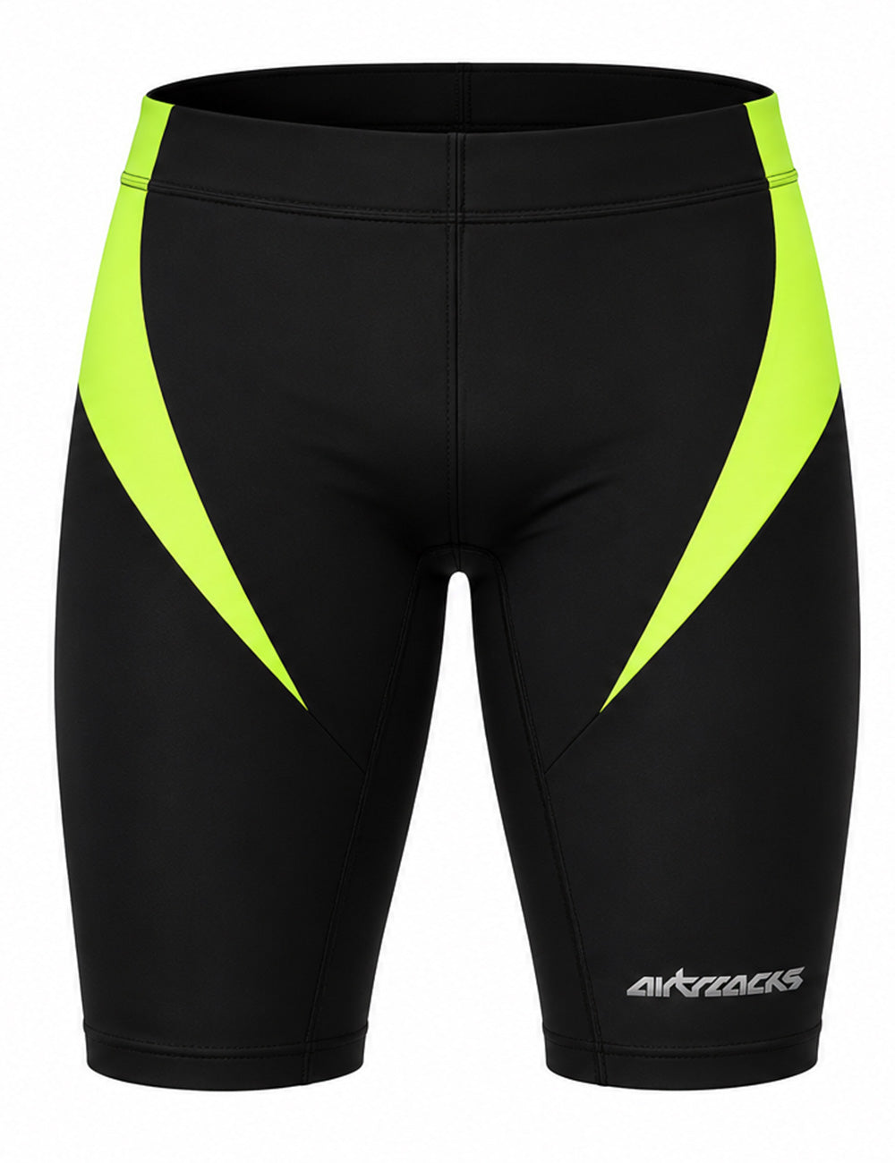 Pantaloni da corsa da uomo corto per neon nero
